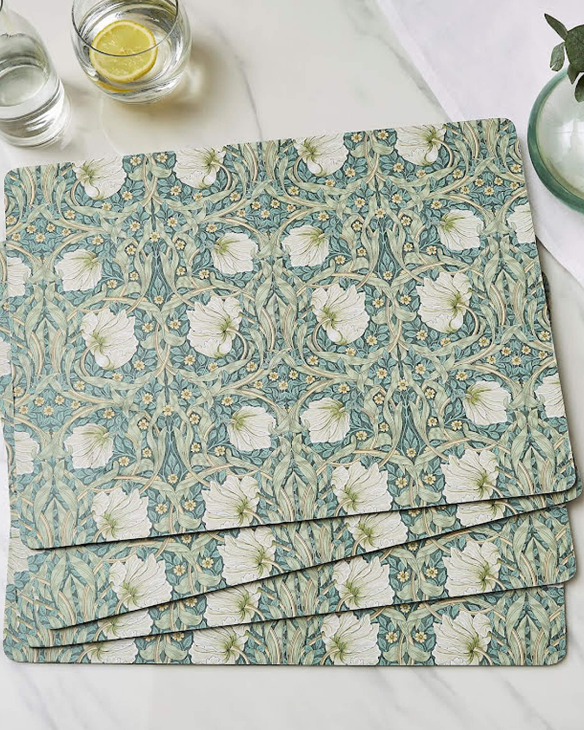 Morris & Co Pimpernel bordstabletter grön 4-pack