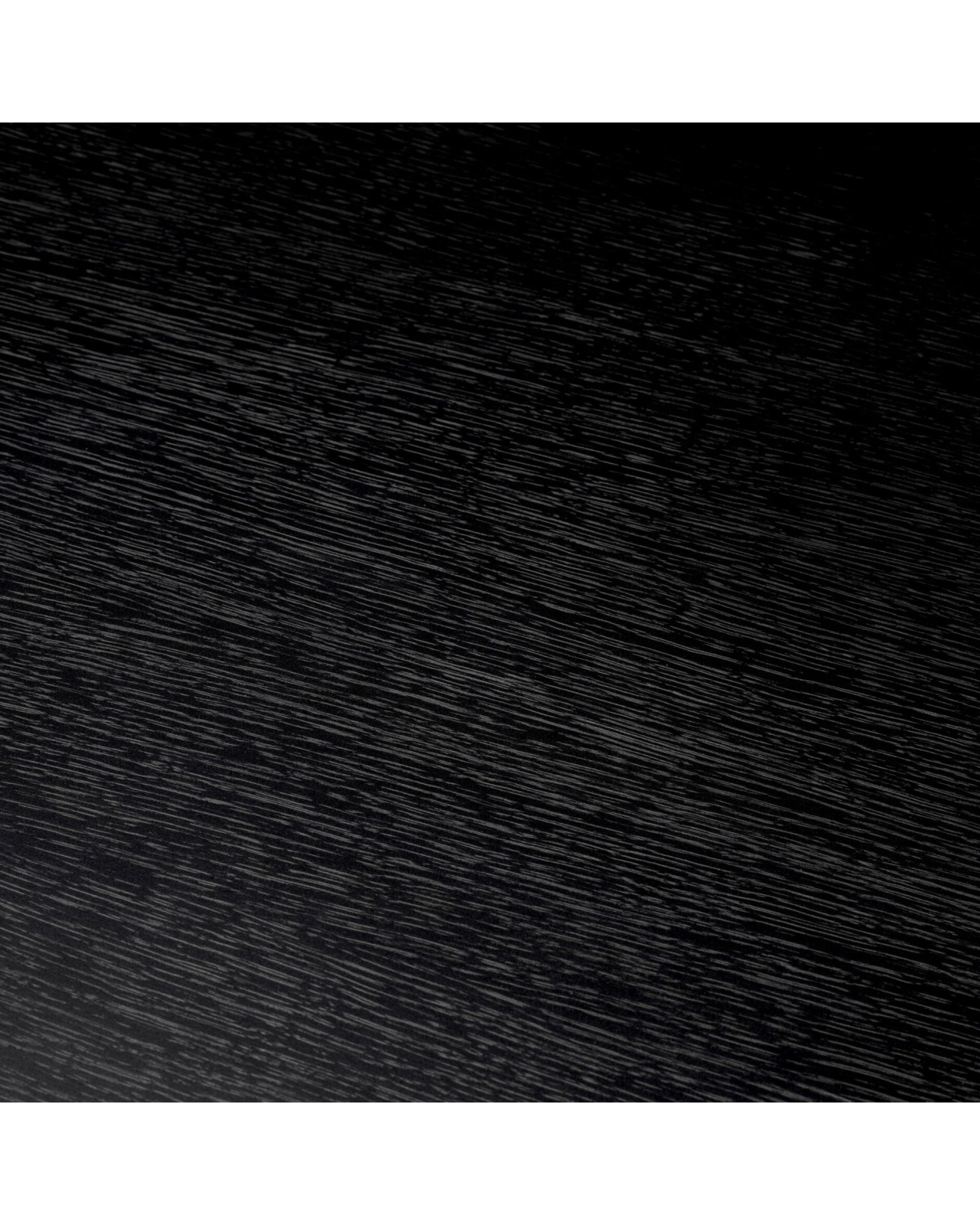 Metropolitan esstisch schwarzes eichenfurnier