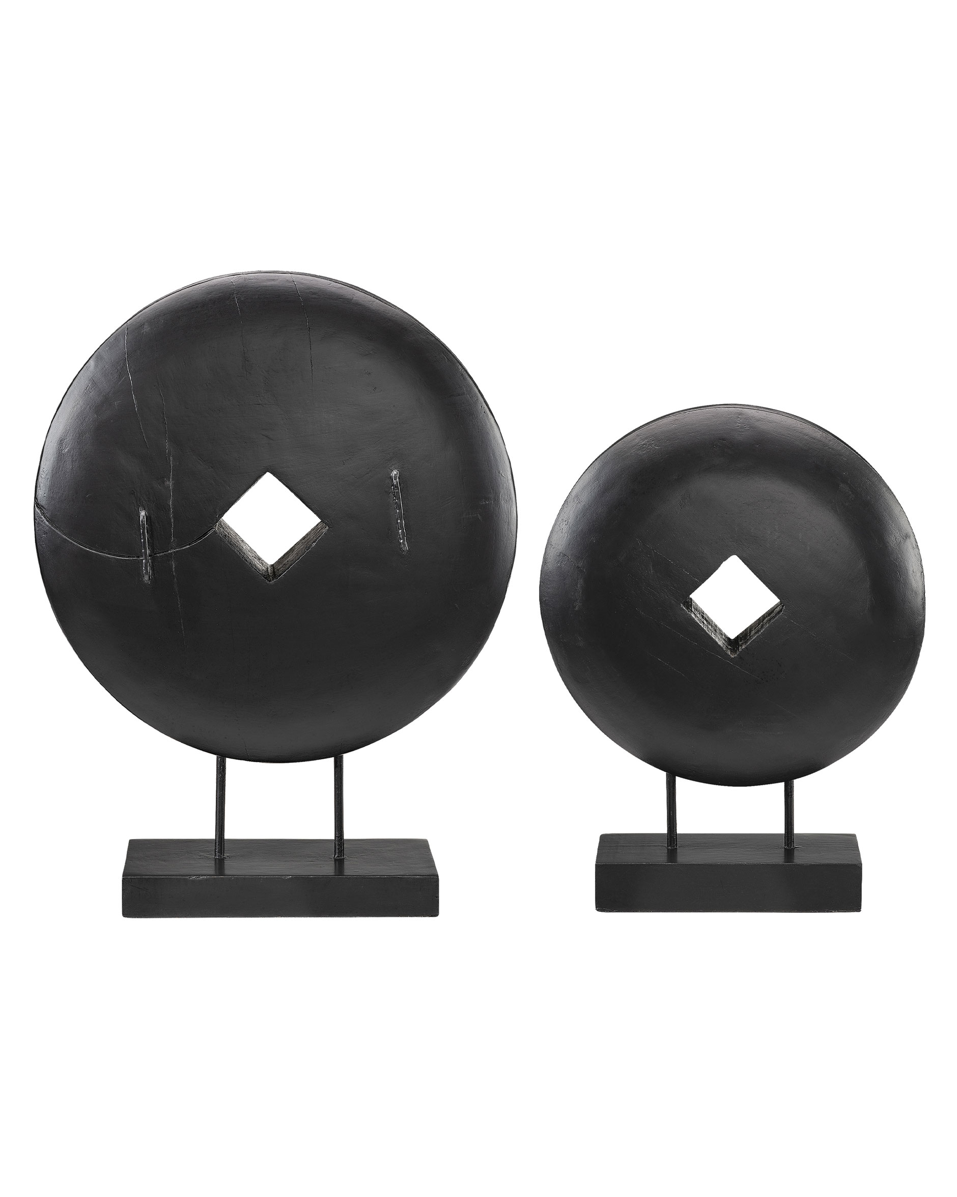 Troya dekoration svart