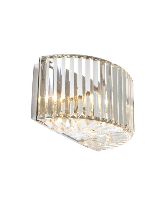 Infinity vägglampa nickel