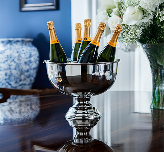 Crespa Champagne Cooler Nickel
