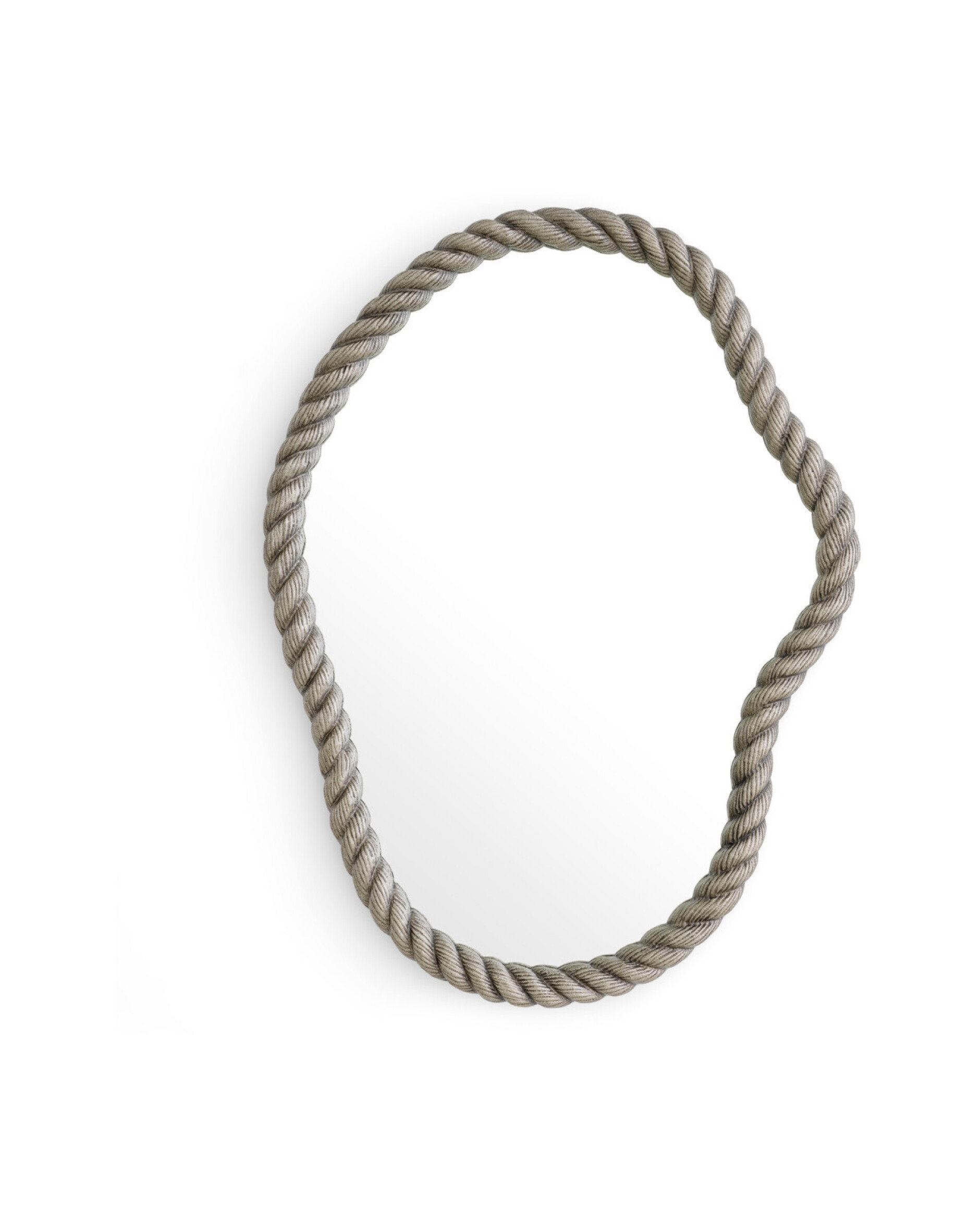 Elvington spegel antik nickel