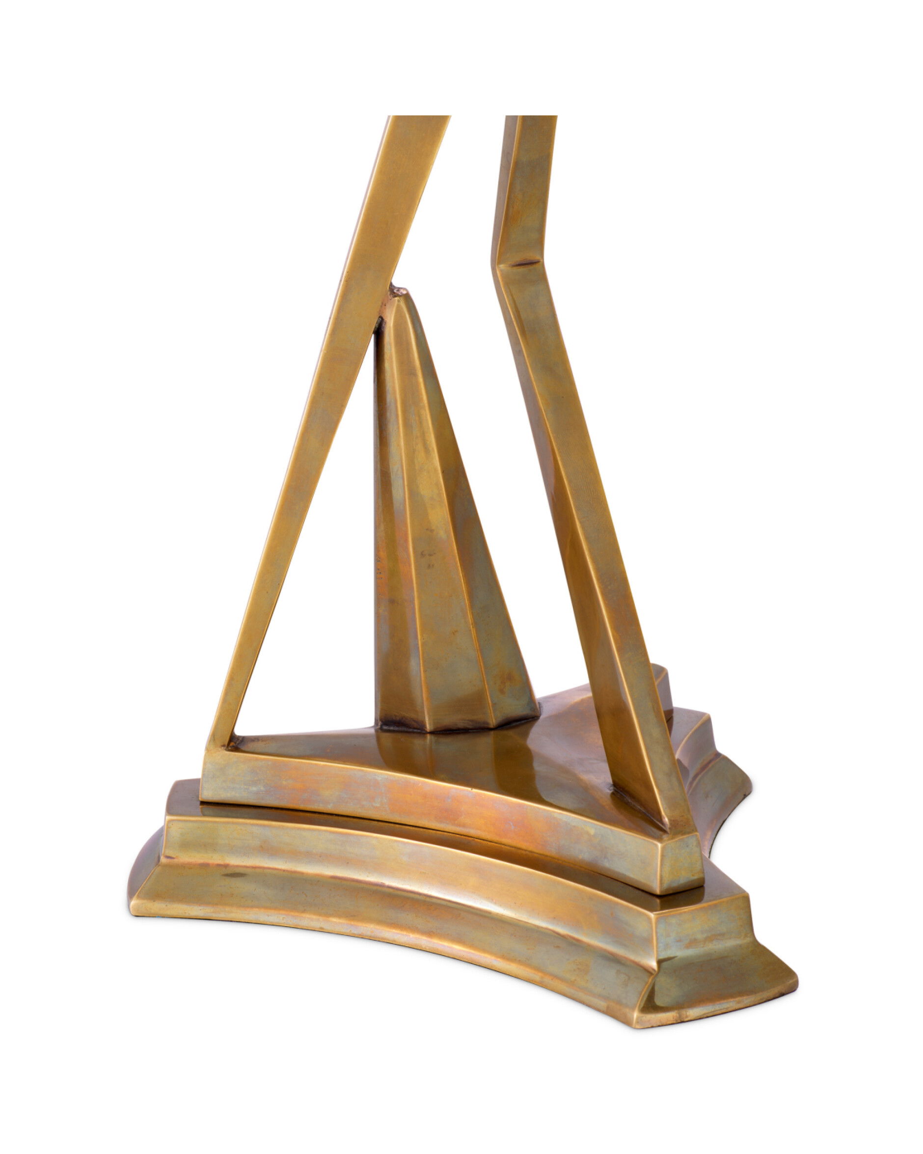 Fiesole ljusstake antik mässing