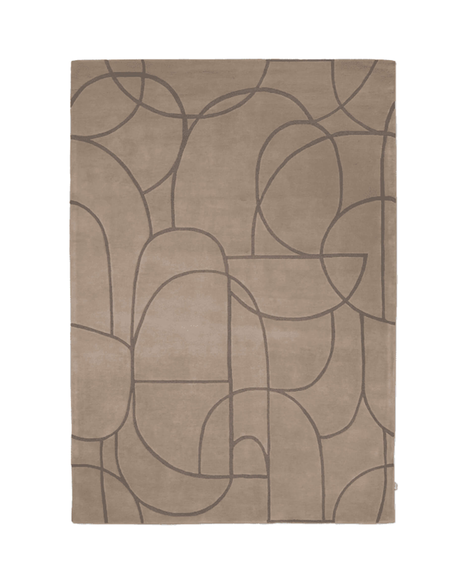 Modern Abstract matta beige