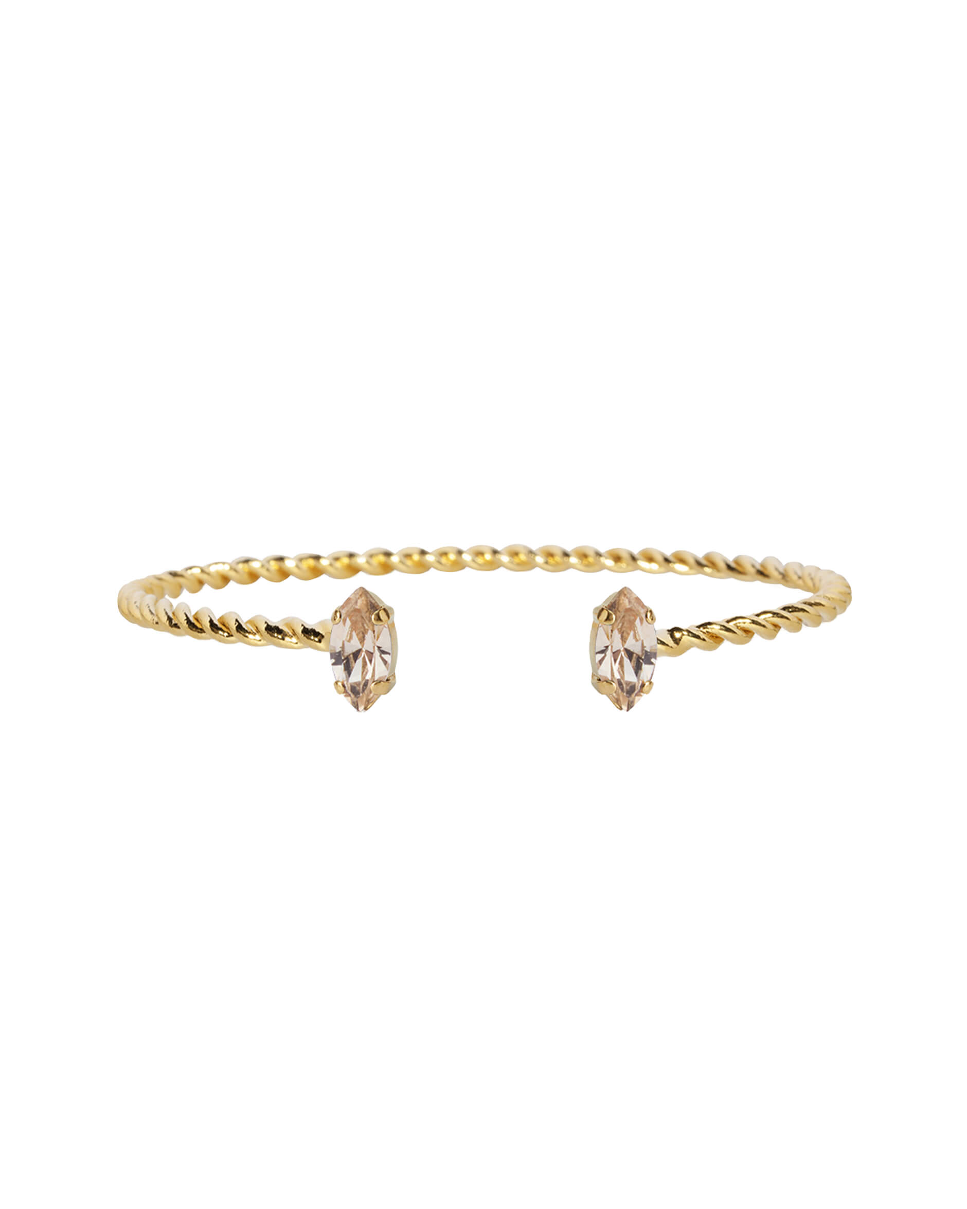 Petite Navette Bracelet Light Silk