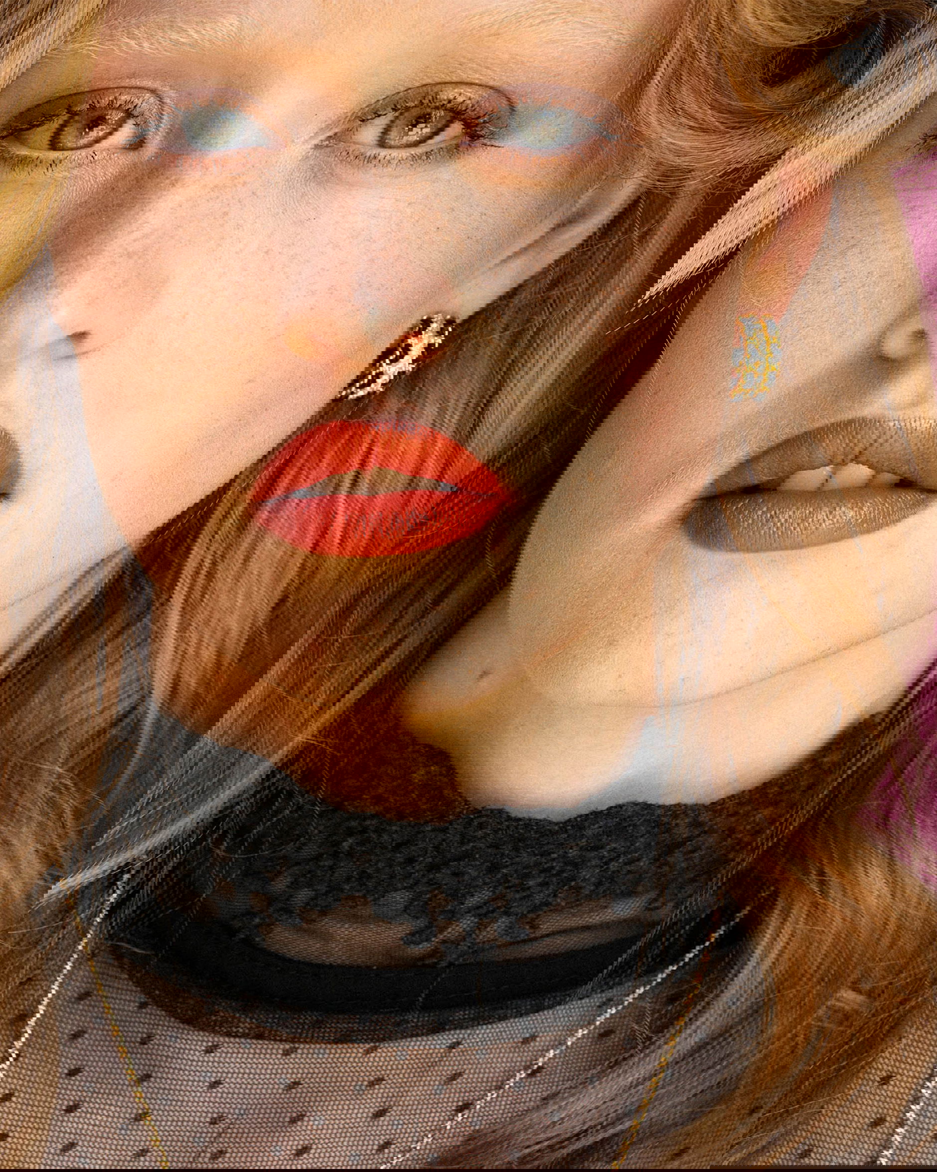 Coco Hoops Ohrringe Jet