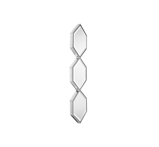 Polerat rostfritt stål - Saronno spegel silver