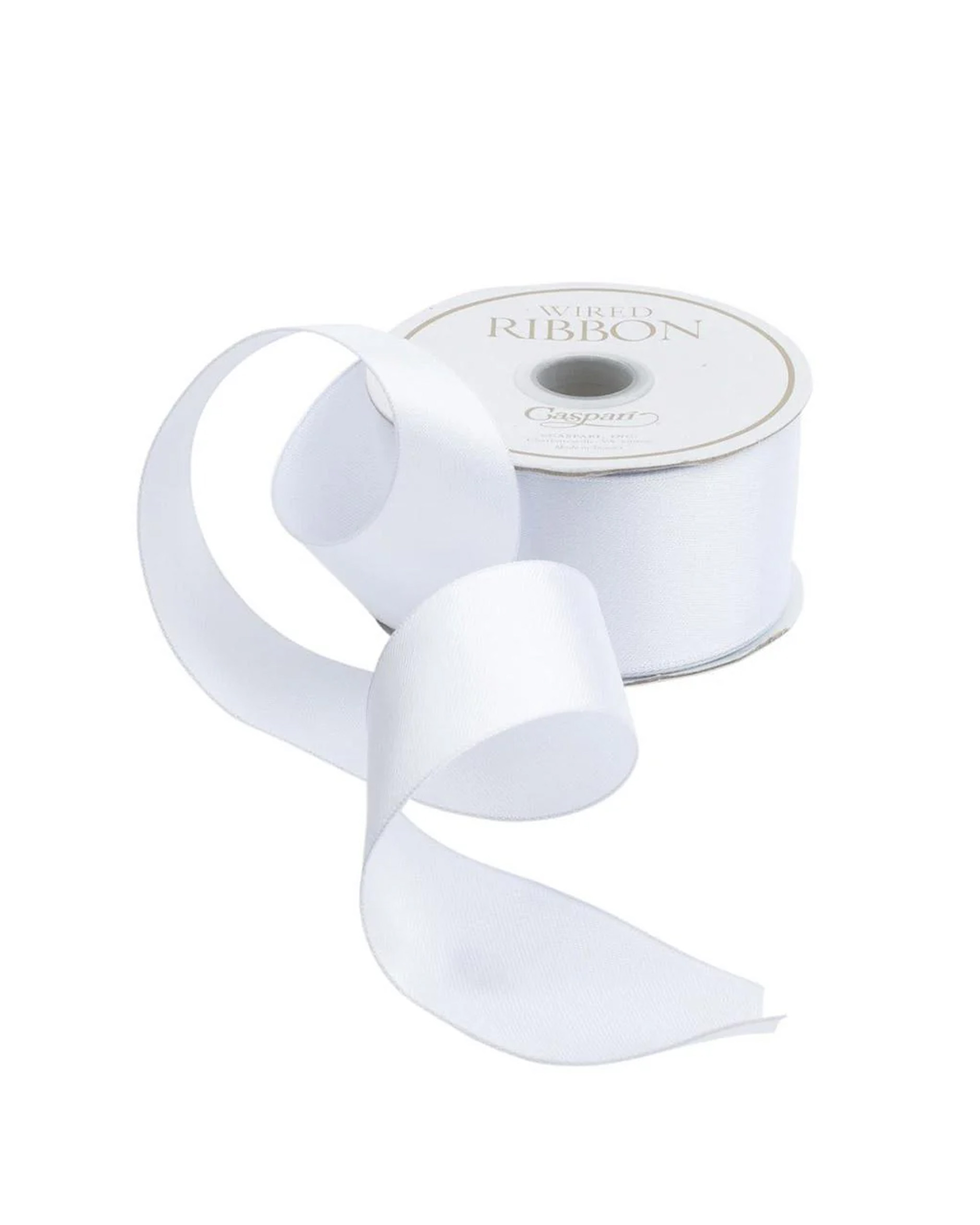 Satijnlint wit 8,2 m