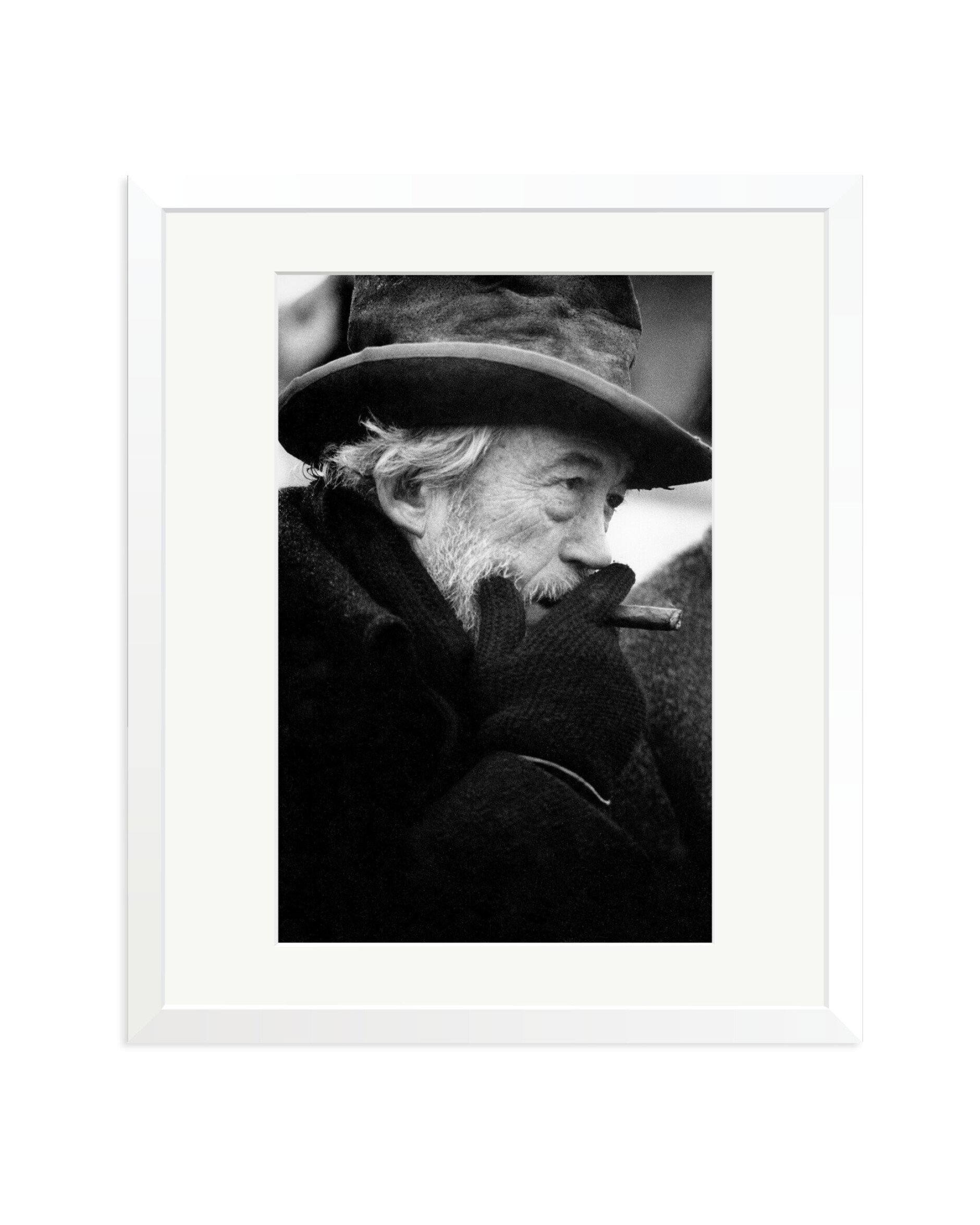 John Huston, 'Man in the Wilderness' White / Large