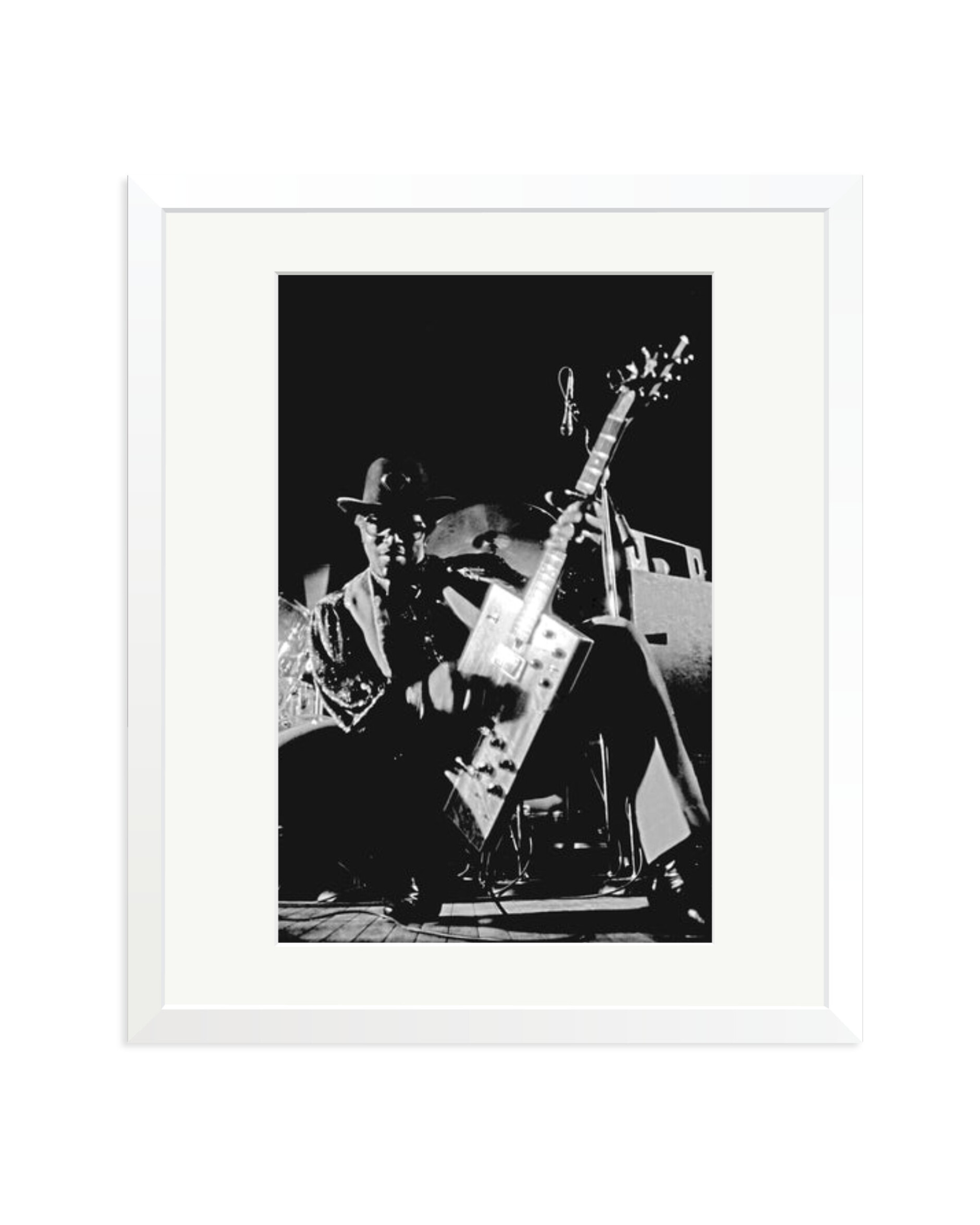 Bo Diddley 1979 White / Large