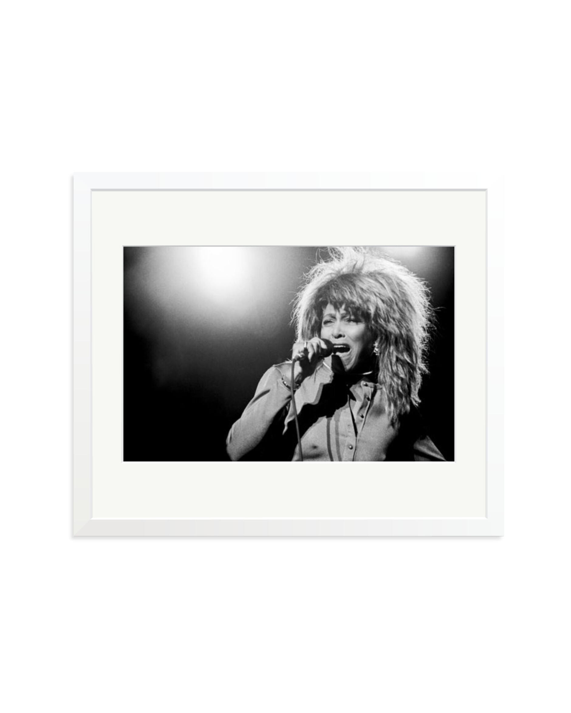 Tina Turner on stage in 1987 White / Large