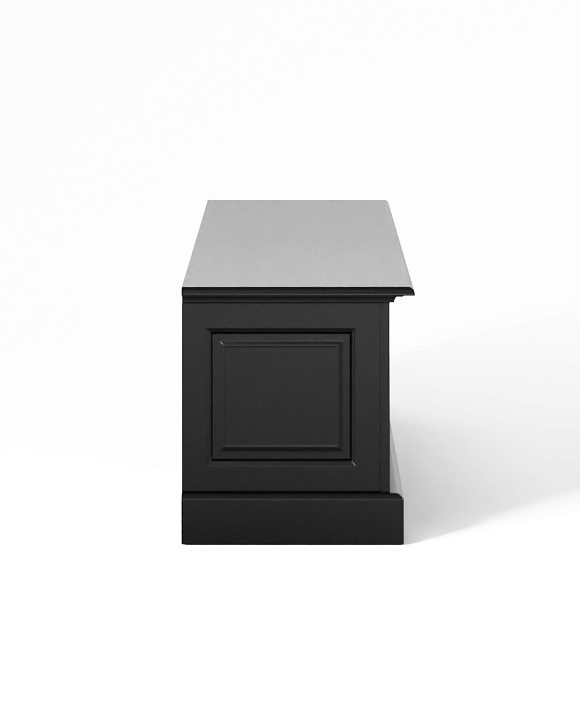 Montauk mediabänk modern black