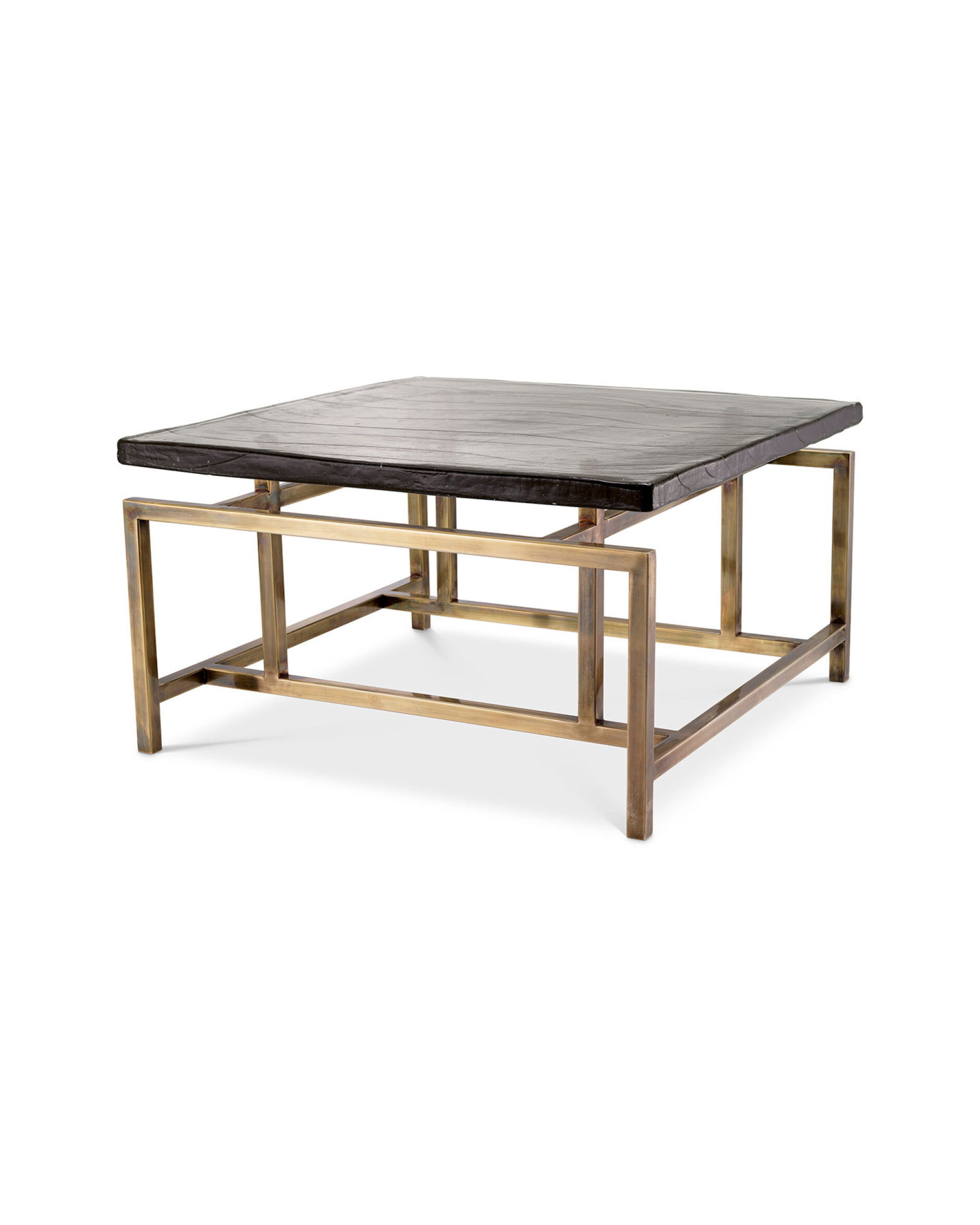 Schlumberg Coffee Table Vintage Brass