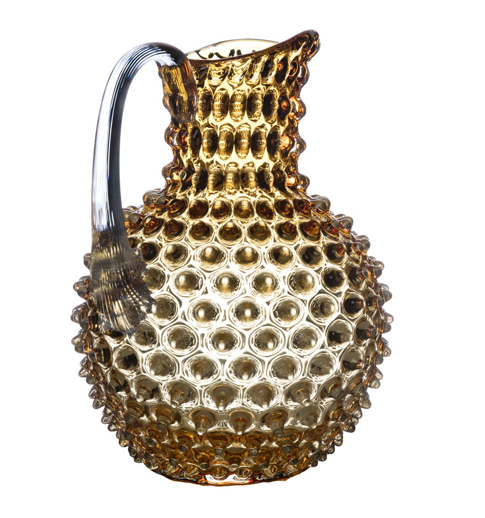 Paris Glass Carafe Amber 2 liter