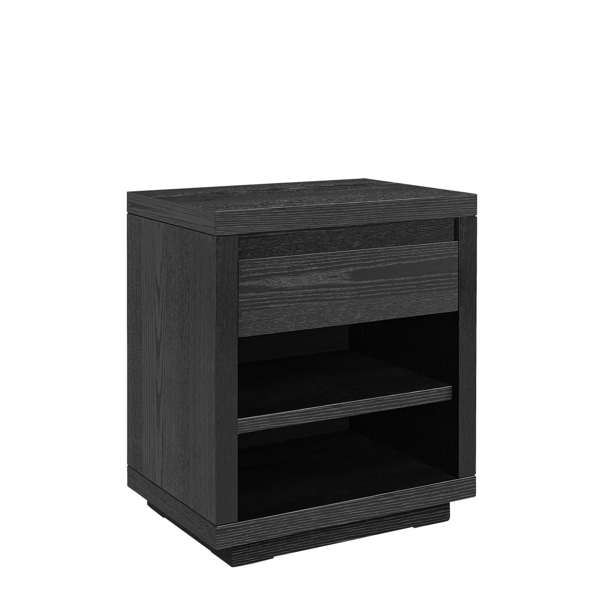 Hunter sängbord svart