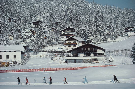 Skiing in Seefeld