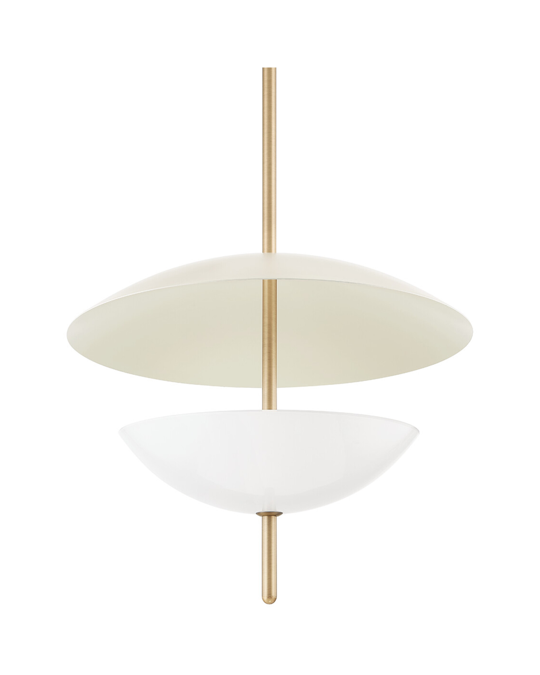 Dion taklampe messing