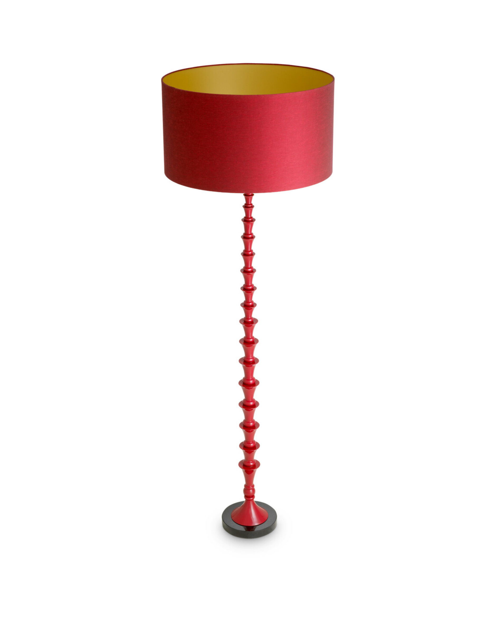 Arabella Stehlampe bordeaux red finish
