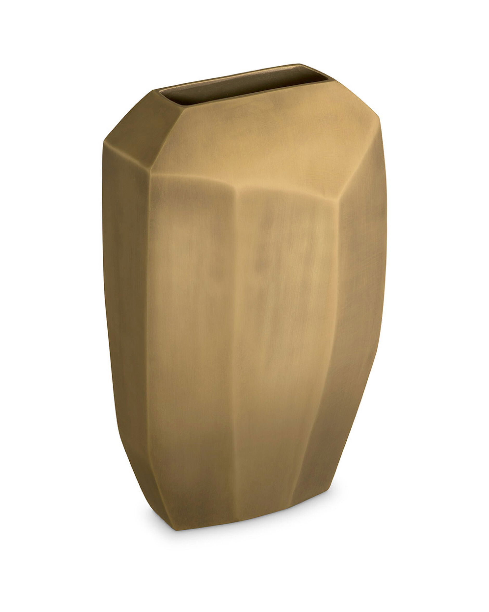 Linos vas antik mässing