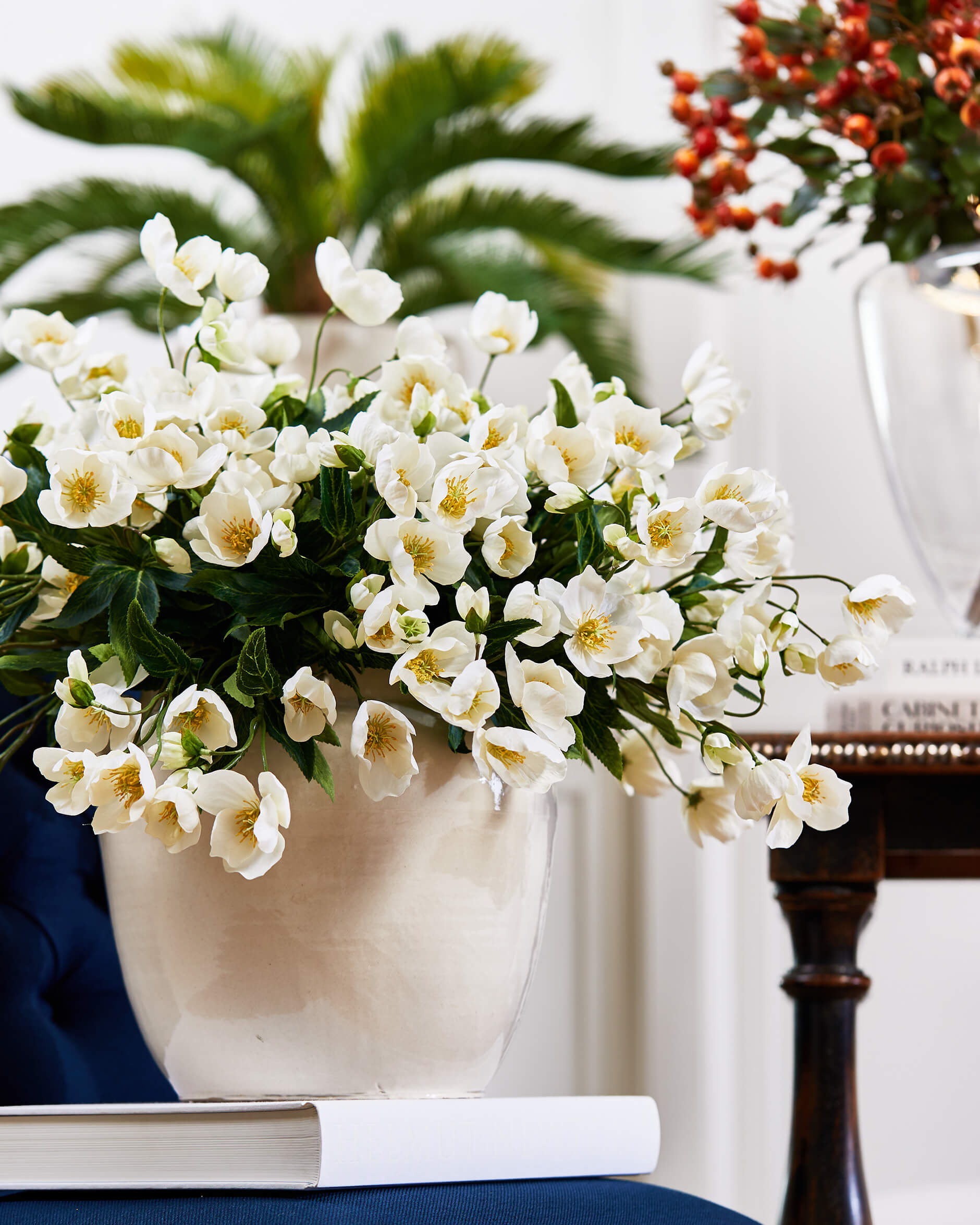 Julros snittblomma vit