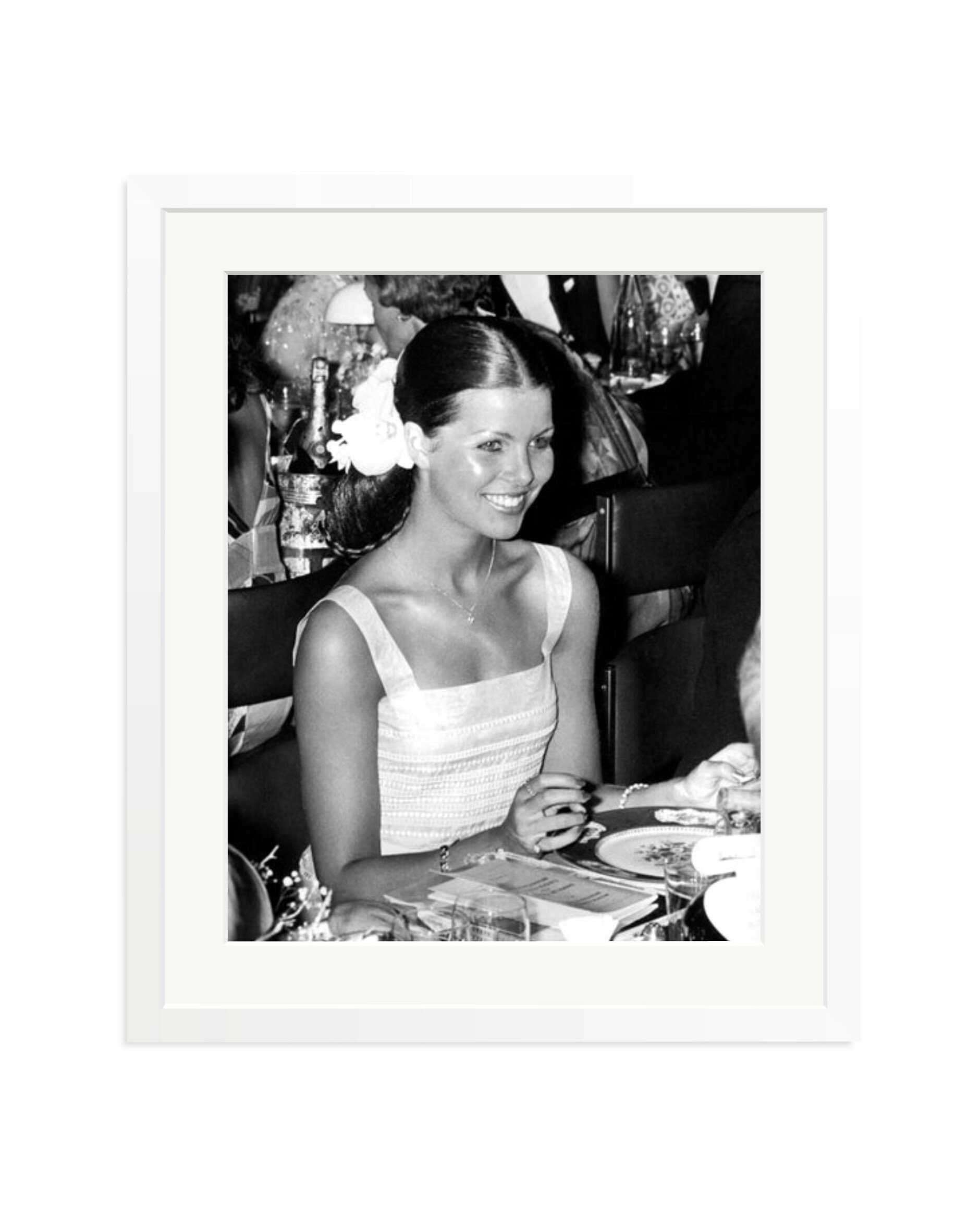 Princess Caroline of Monaco White / Large