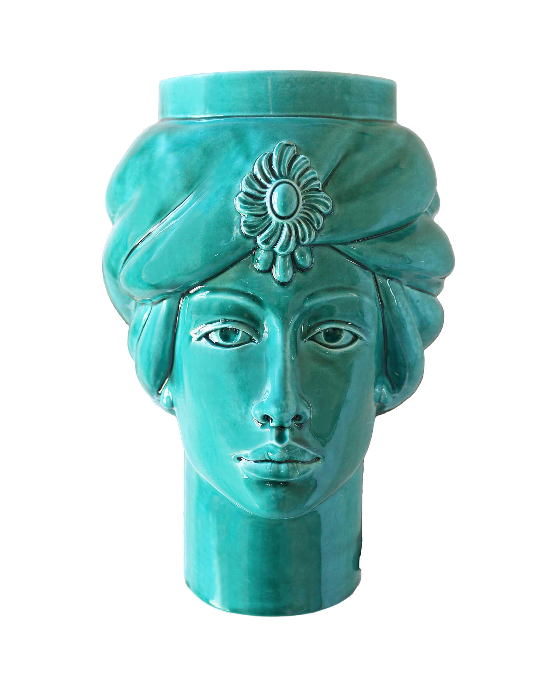 Testa di Moro donna smaragdgrön