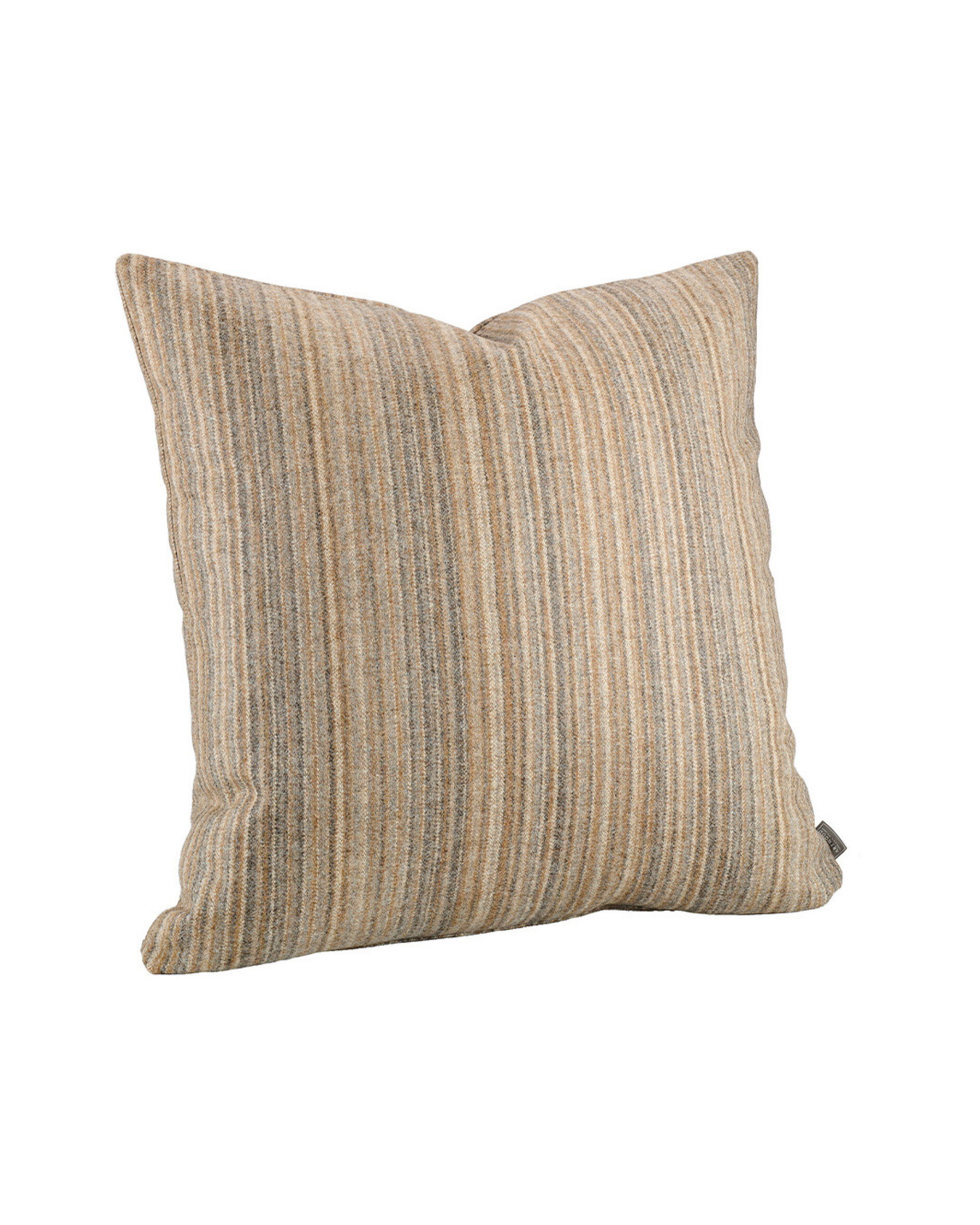 Duncan stripe kussenovertrek bruin