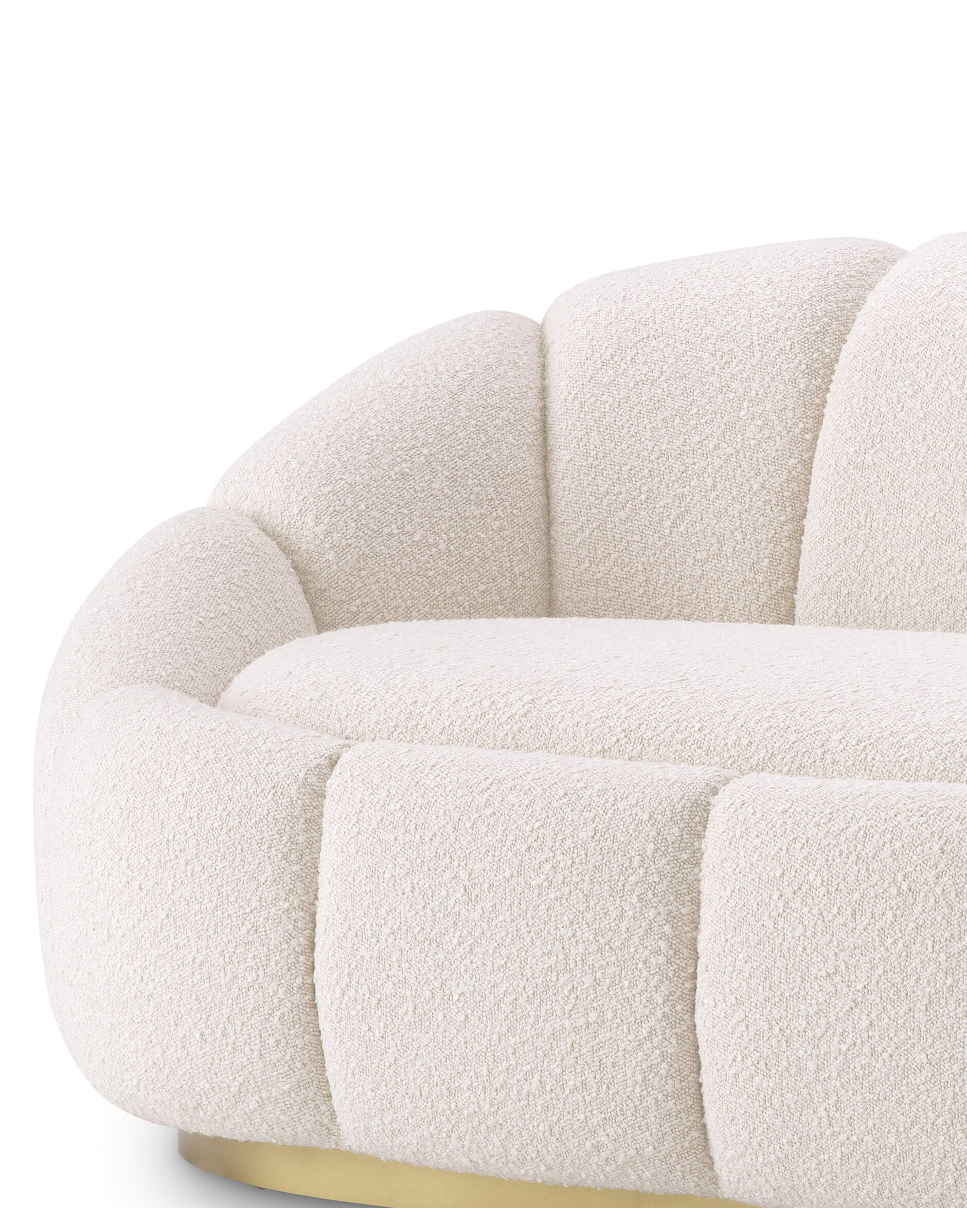 Inger soffa bouclé cream