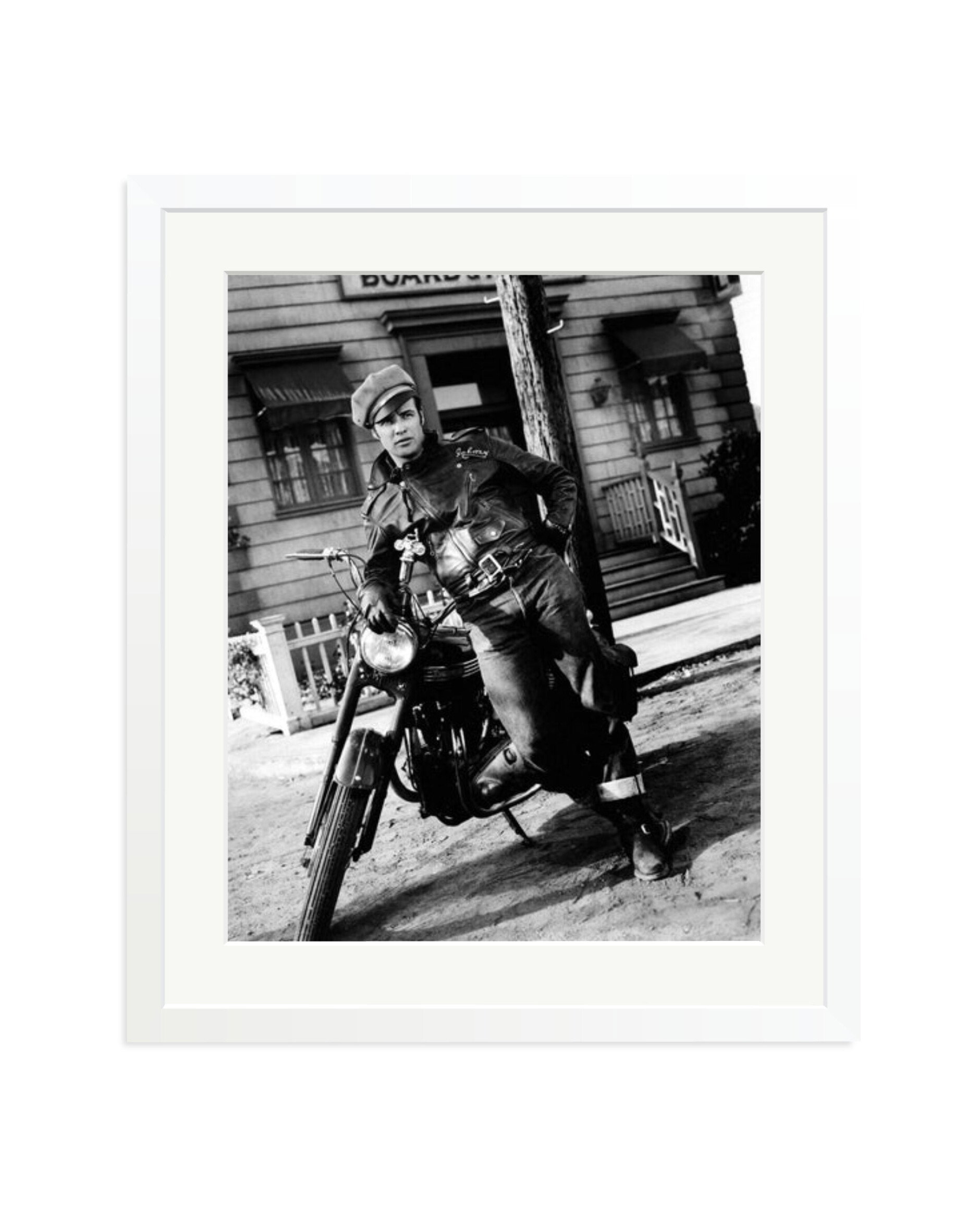 Brando As The Wild One White / Large