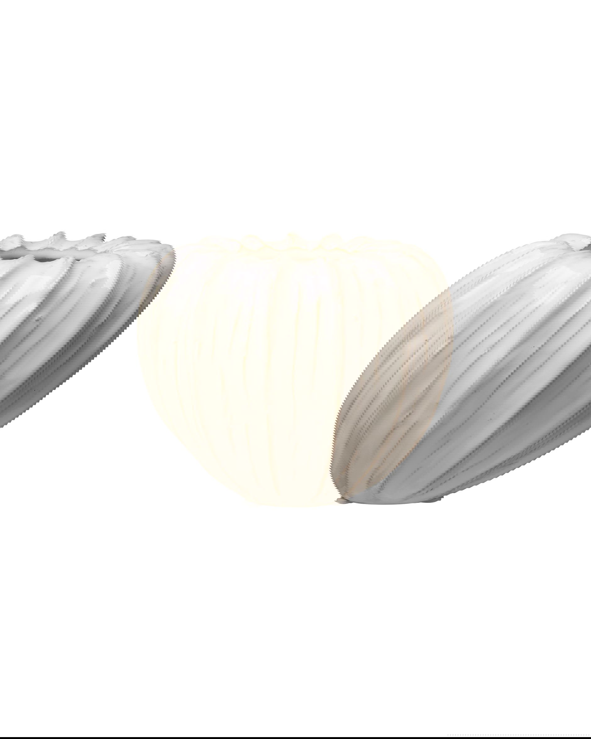 Edessa-maljakko, off-white