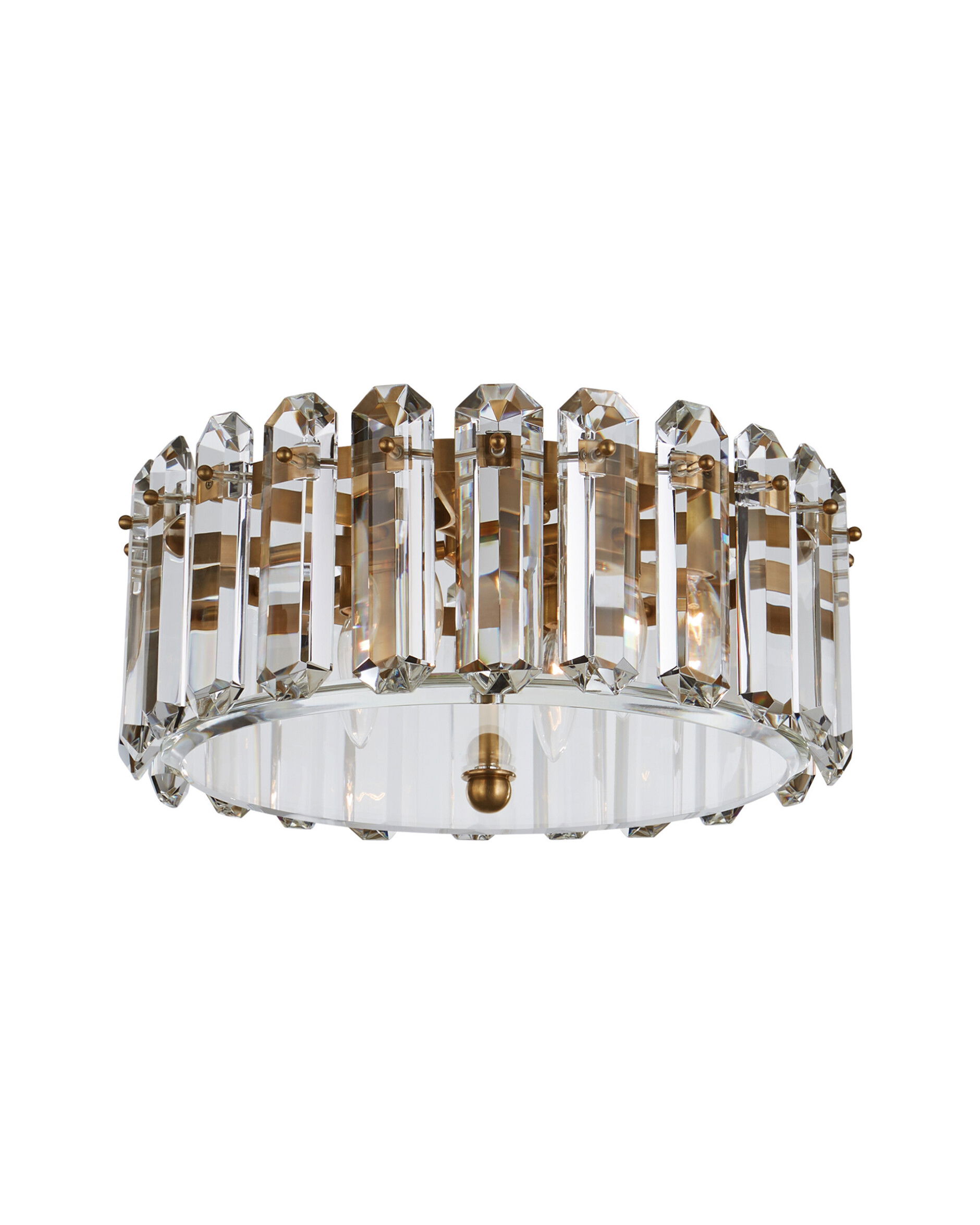 Bonnington plafond antik mässing M