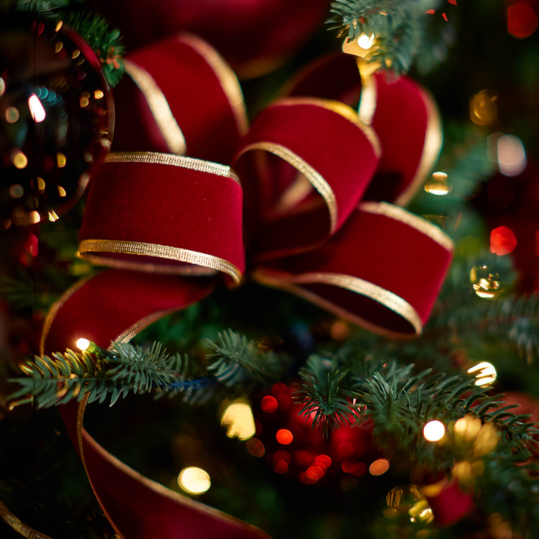 Addison textile ribbon burgundy 9 m