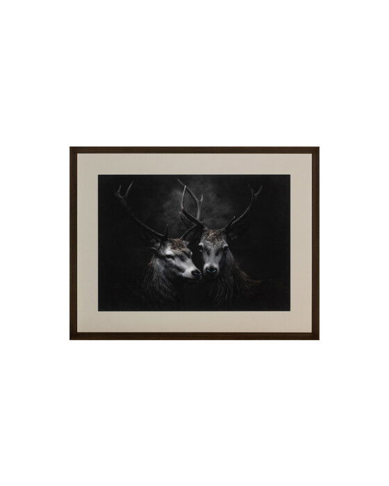 The Unity of Stags | Inredning - Tavlor - Natur & Botanik | Möbelexperten