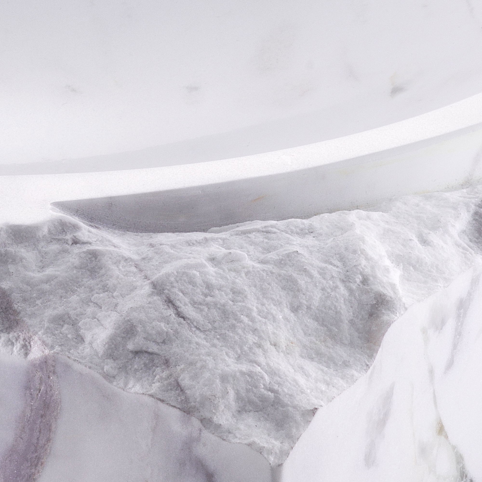 Montanita Bowl White Marble