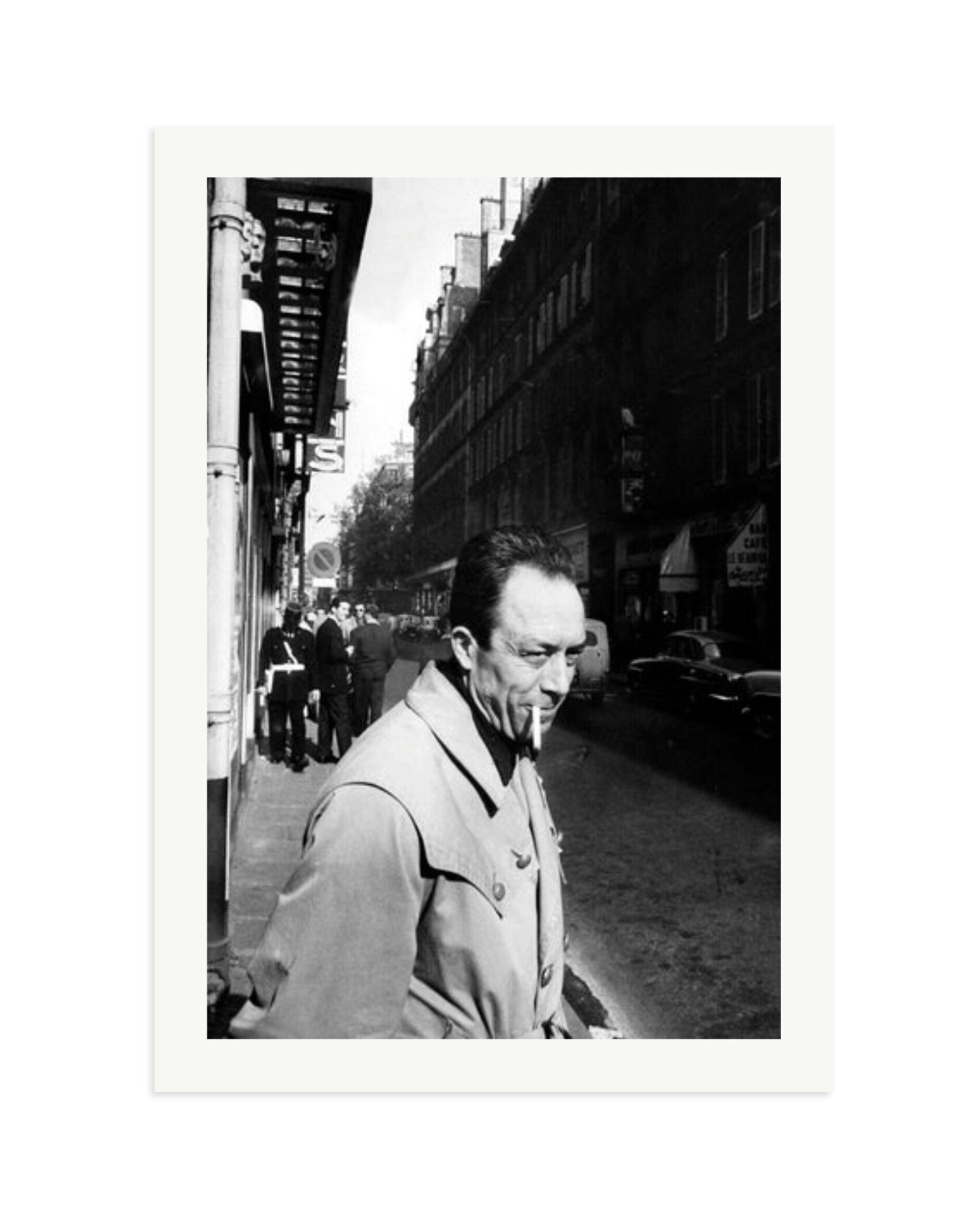 Albert Camus, 1957 Print Only / XXL