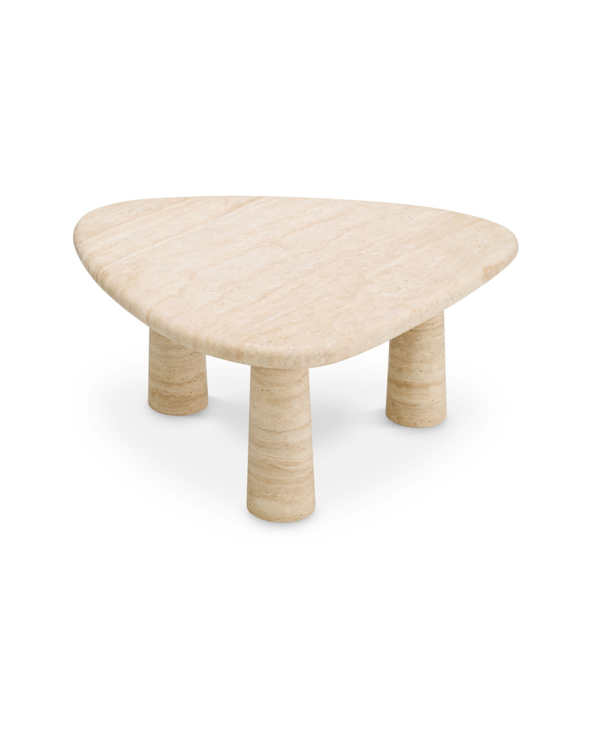 Larino sidobord travertine