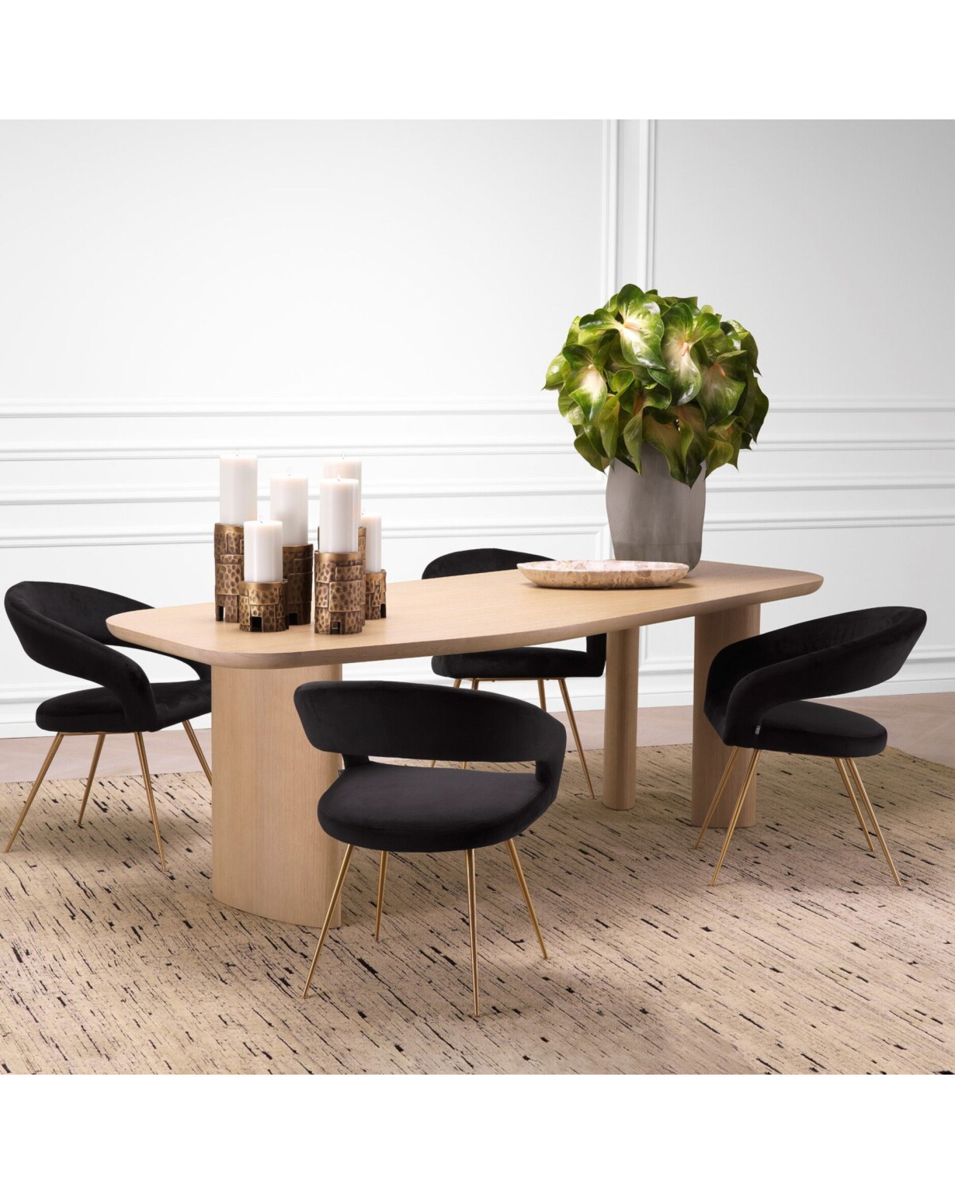 Laurentios ljuslyktor antik mässing 3-set