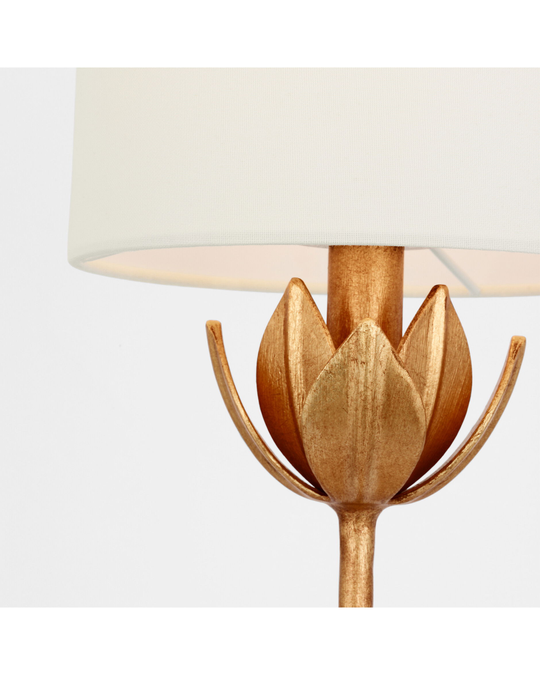 Alberto 17" bordslampa guld