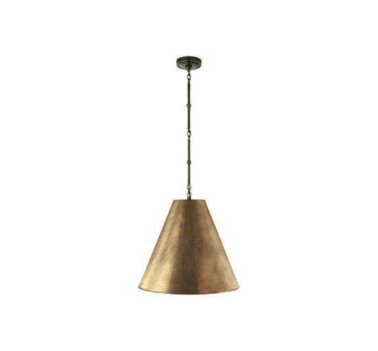 null - Goodman Hanging Light Bronze/Linen M