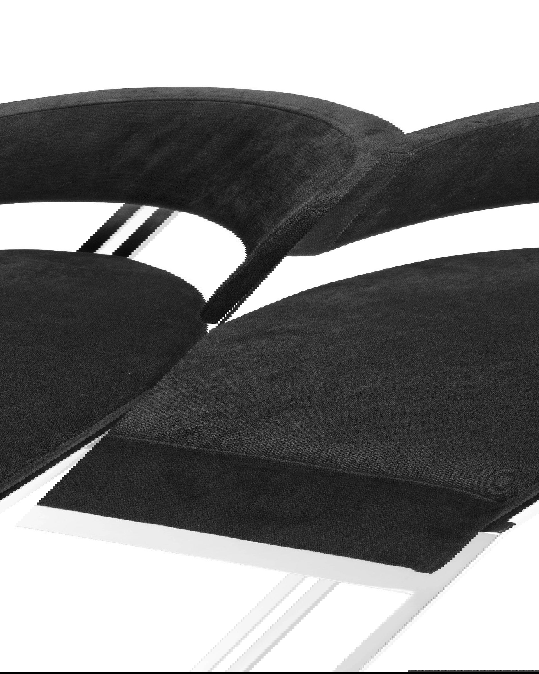 Dante Bar Stool Black Velvet