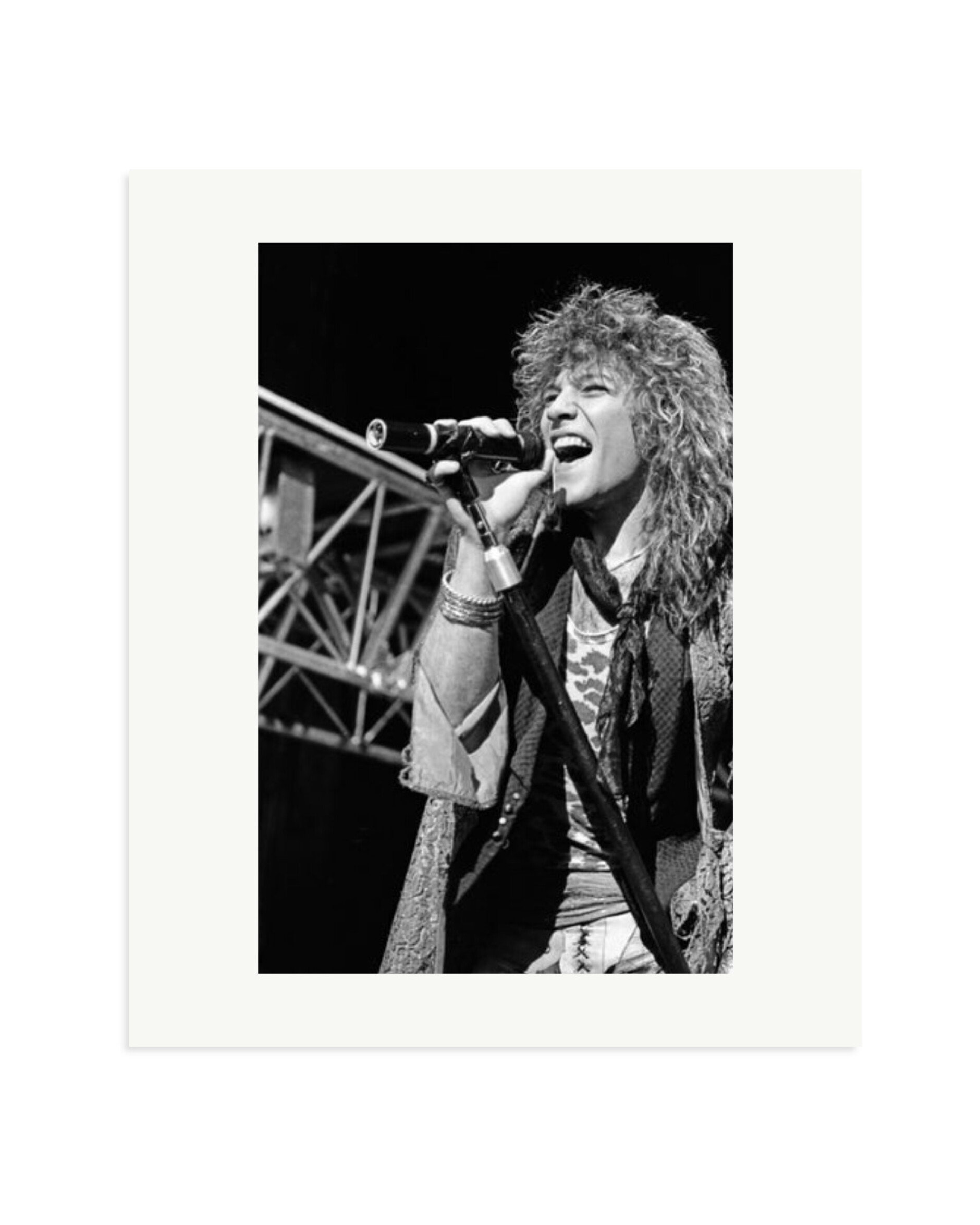 Jon Bon Jovi at the Blossom Music Center Print Only / Large
