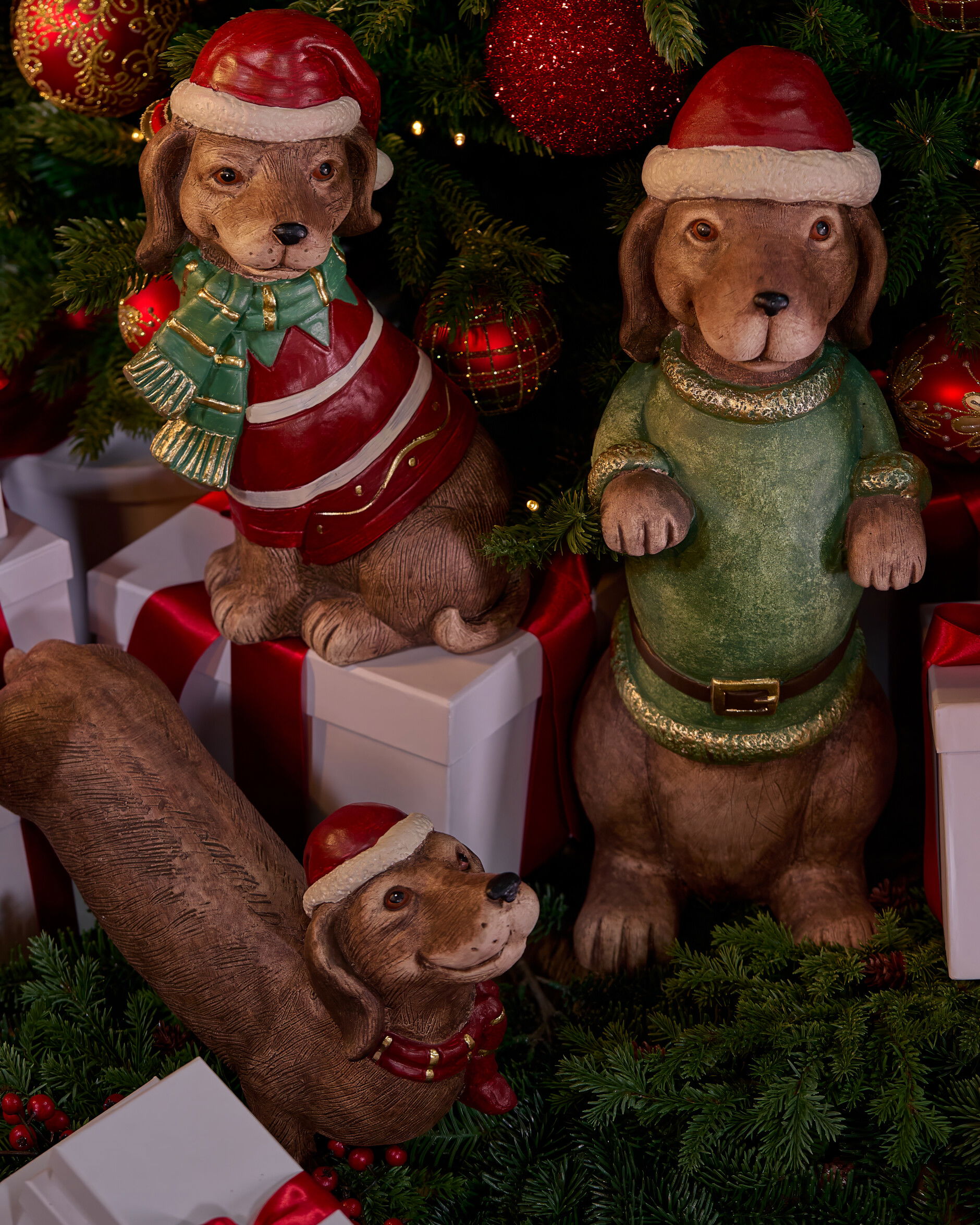 Bruno hund juldekoration