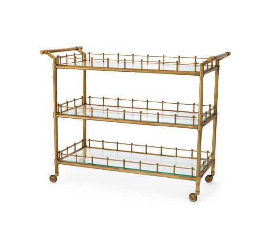 null - Scarlett Trolley Vintage Brass L