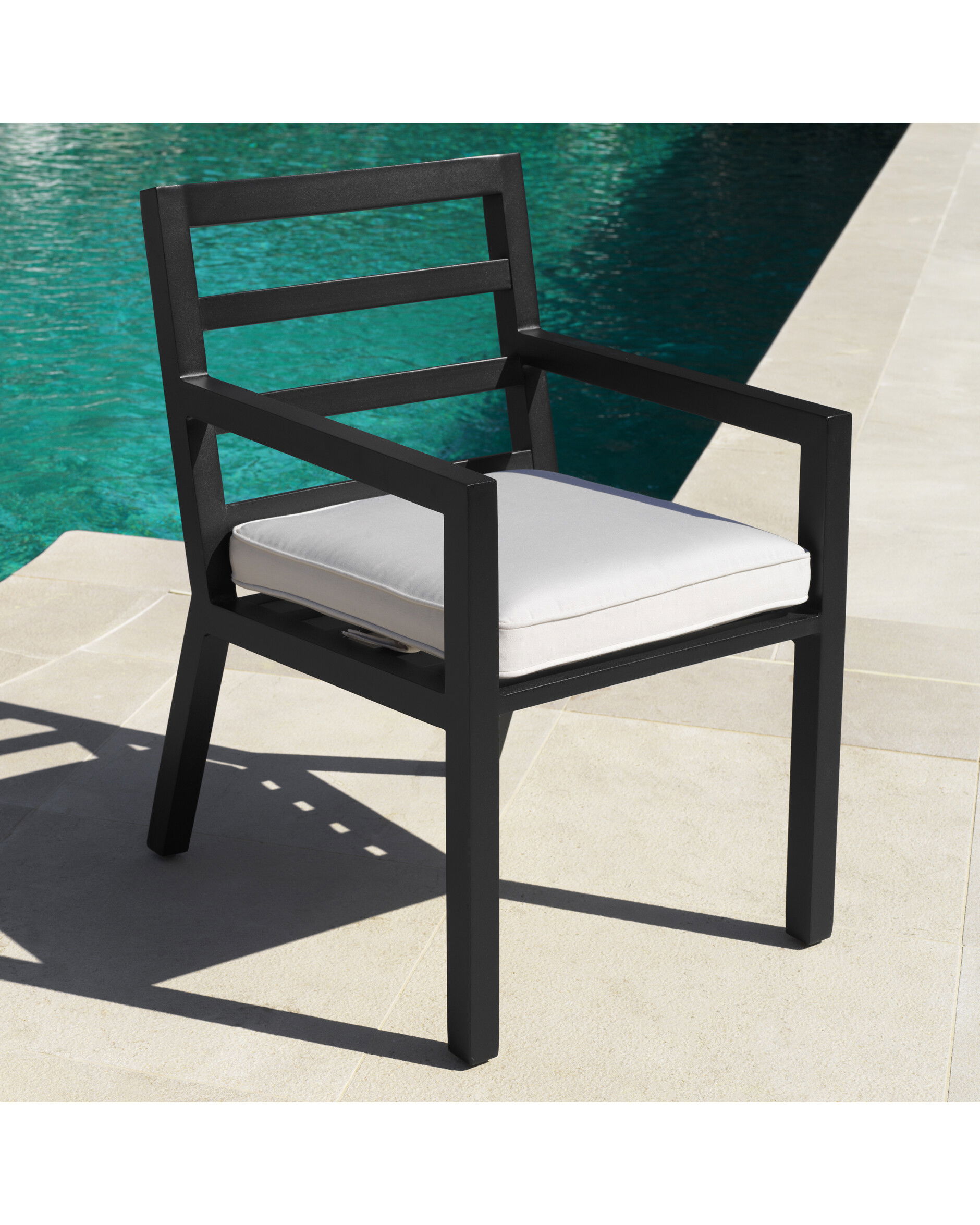 Delta Dining Chair Outdoor Black