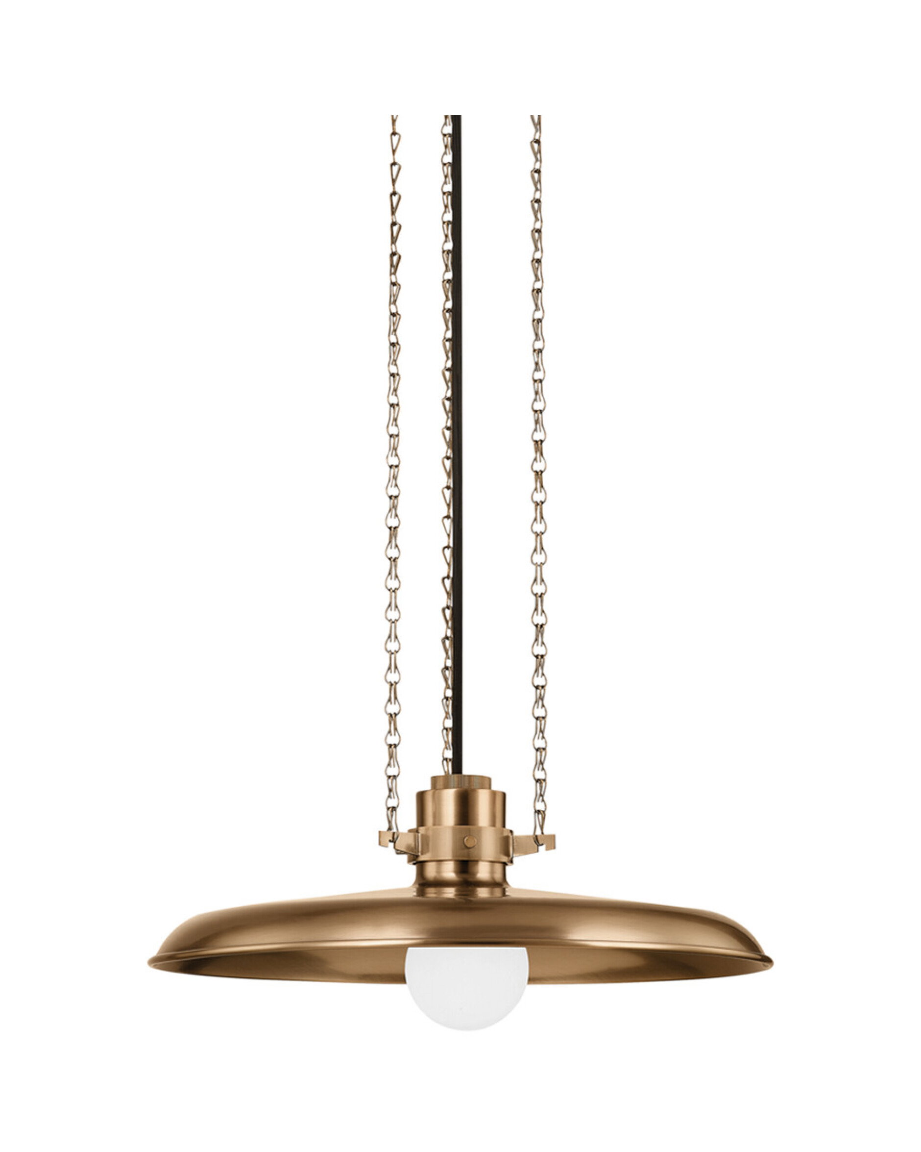 Rainhill taklampe messing