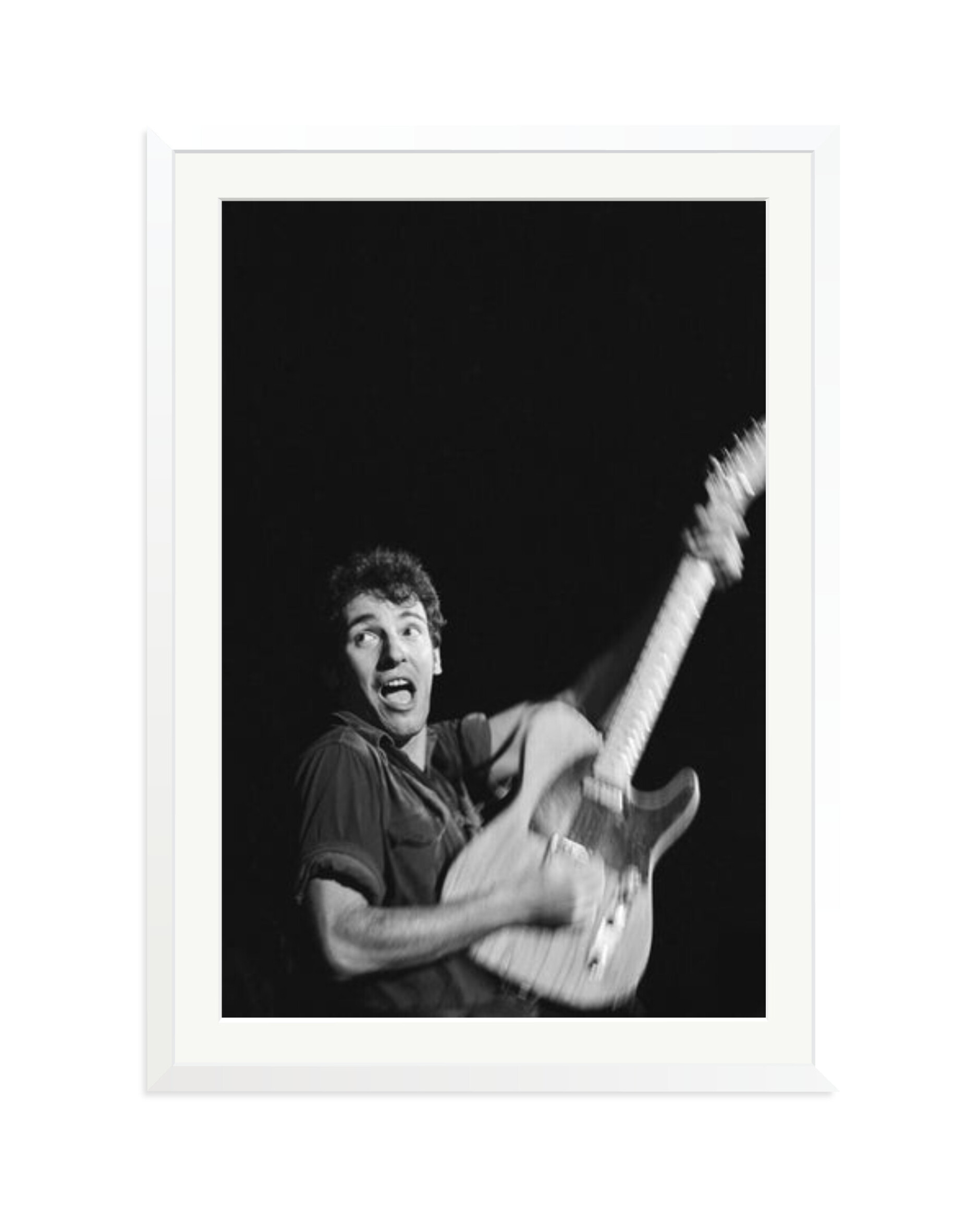 70s Bruce Springsteen White / XXL