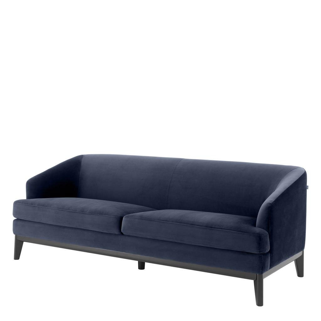 Sofa Monterey Savona midnight blue velvet