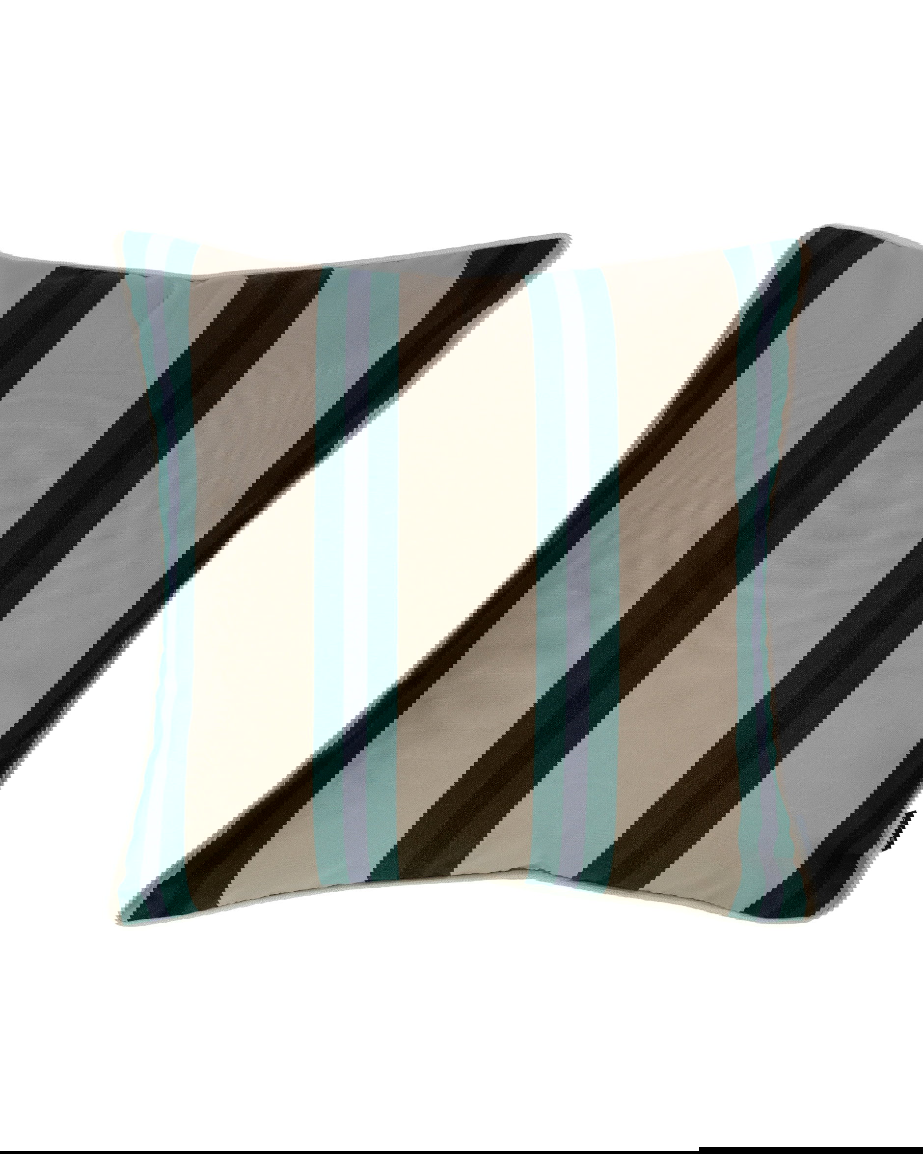 Cricket Stripe kuddfodral grön