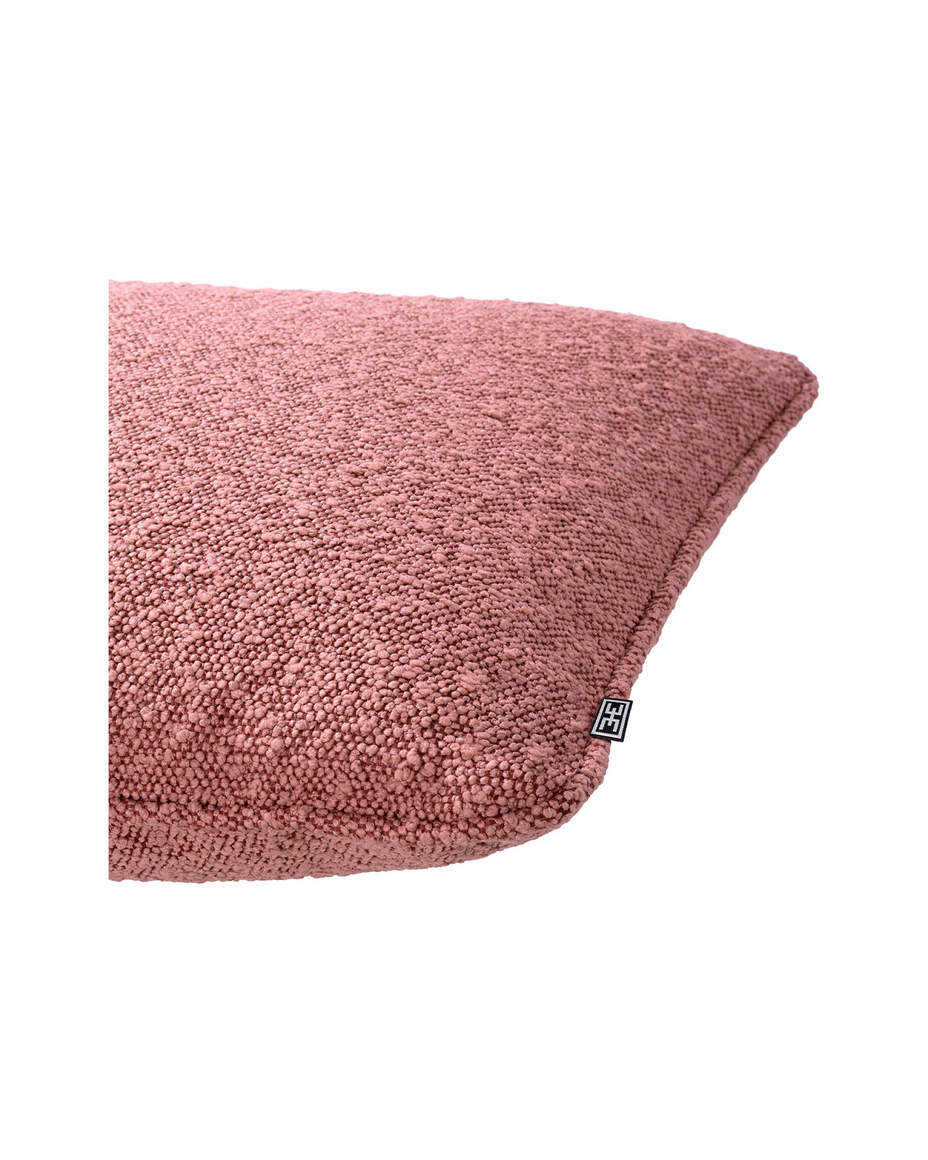 Bouclé Cushion Rose