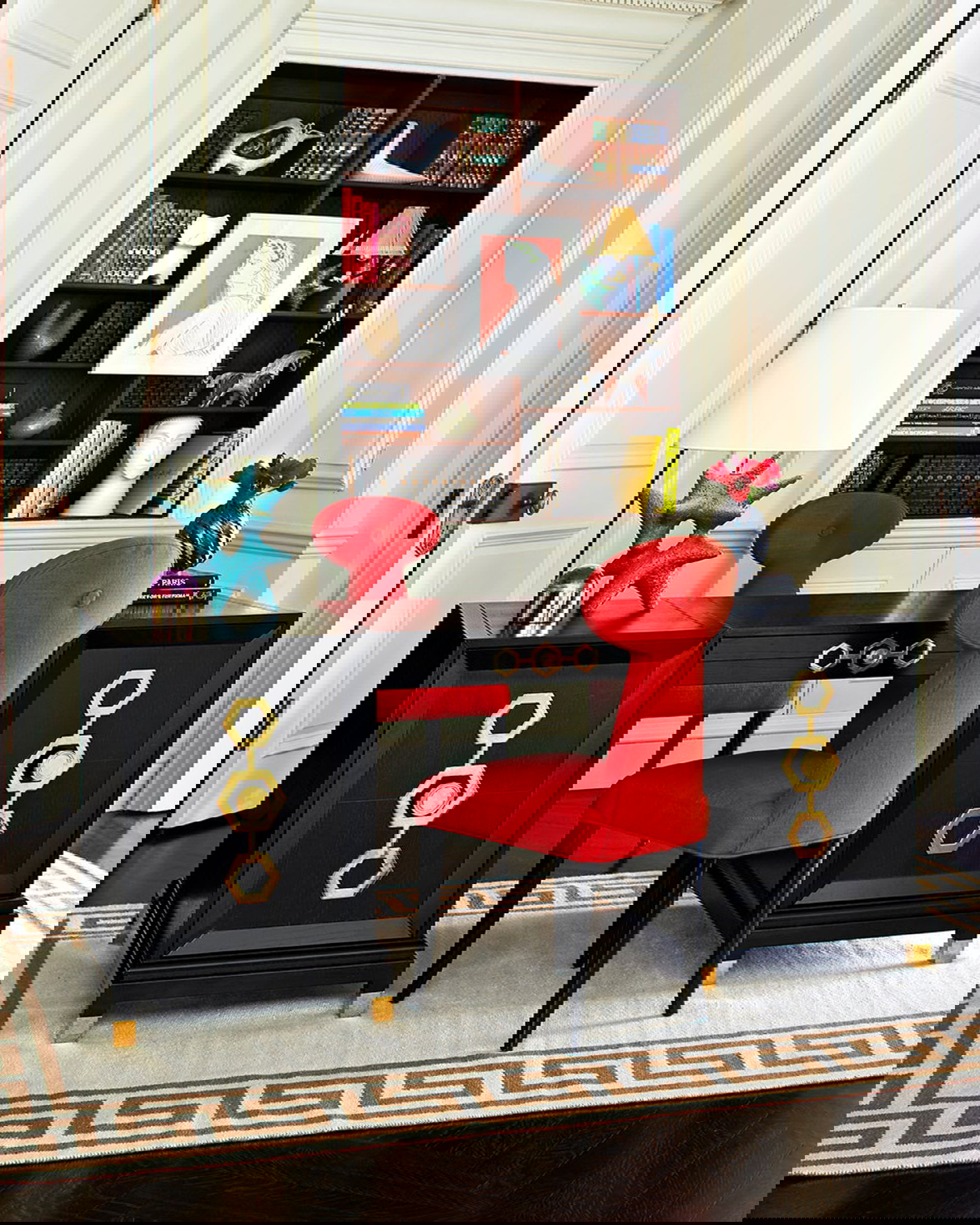 Key Border matta camel